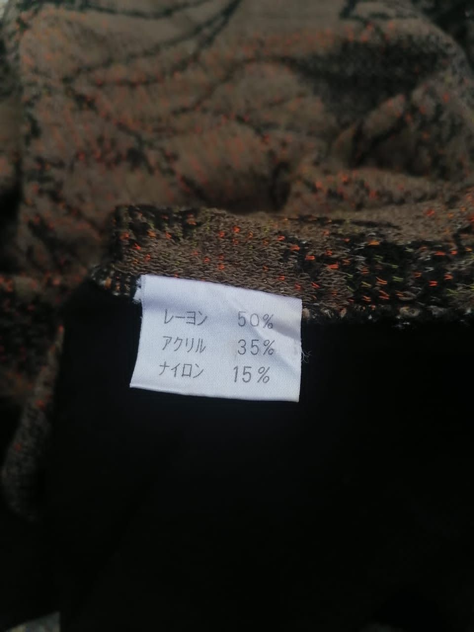 Designer × Japanese Brand Noir Ceur Made In Japan Longsleeve Knitwear Size S / US 4 / IT 40 - 2 Thumbnail