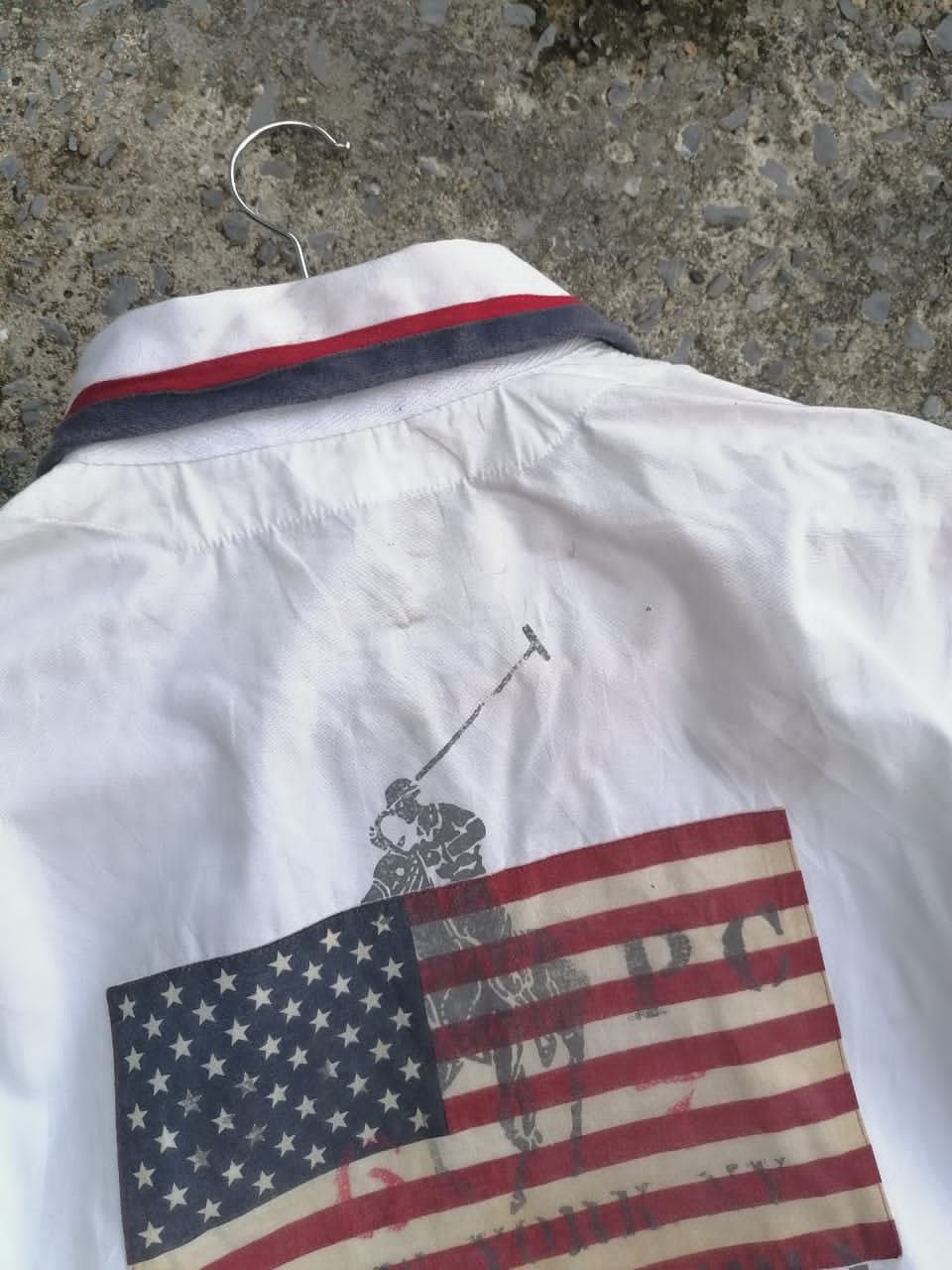 Polo Ralph Lauren × Vintage Vintage Polo Ralph Lauren USA Flag Jacket Size US L / EU 52-54 / 3 - 6 Thumbnail