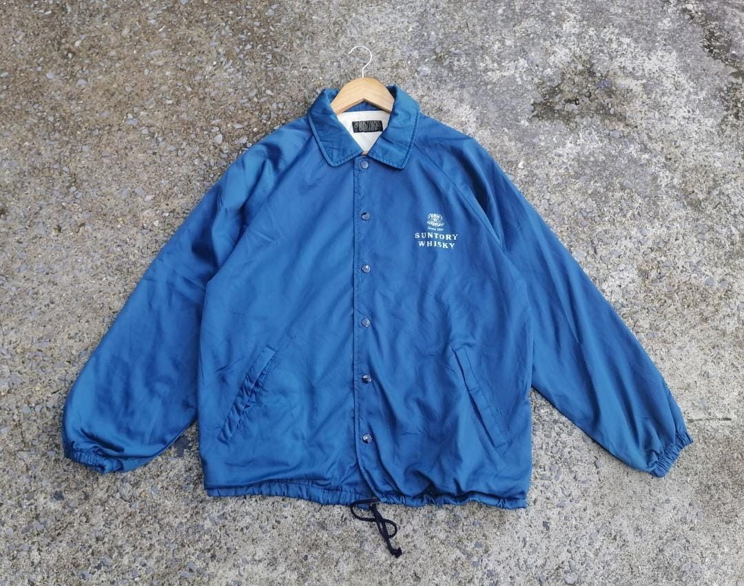Vintage Suntory Whisky Button Jacket Size US L / EU 52-54 / 3 - 1 Thumbnail