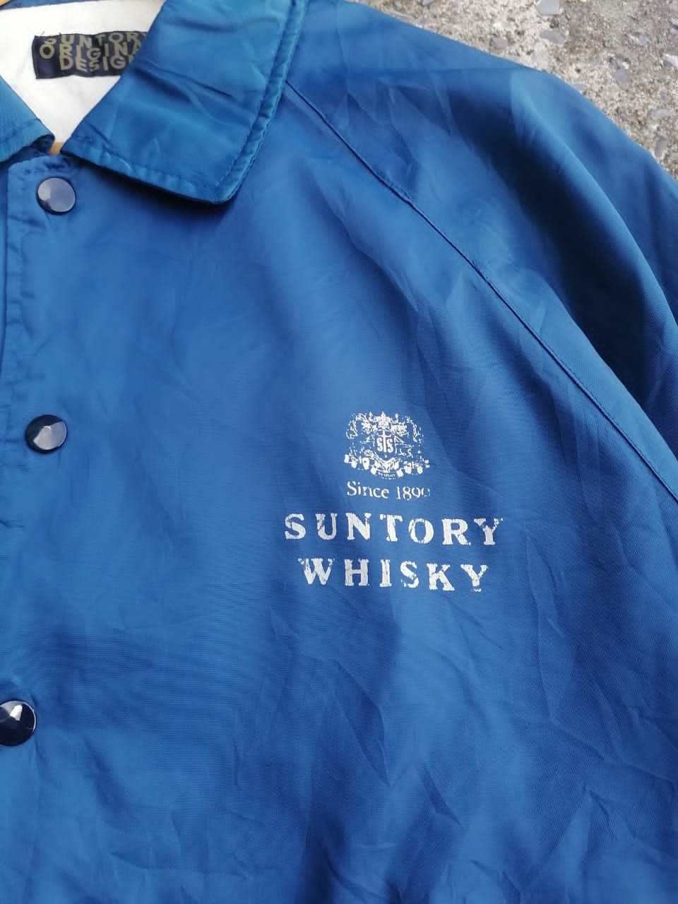 Vintage Suntory Whisky Button Jacket Size US L / EU 52-54 / 3 - 4 Thumbnail