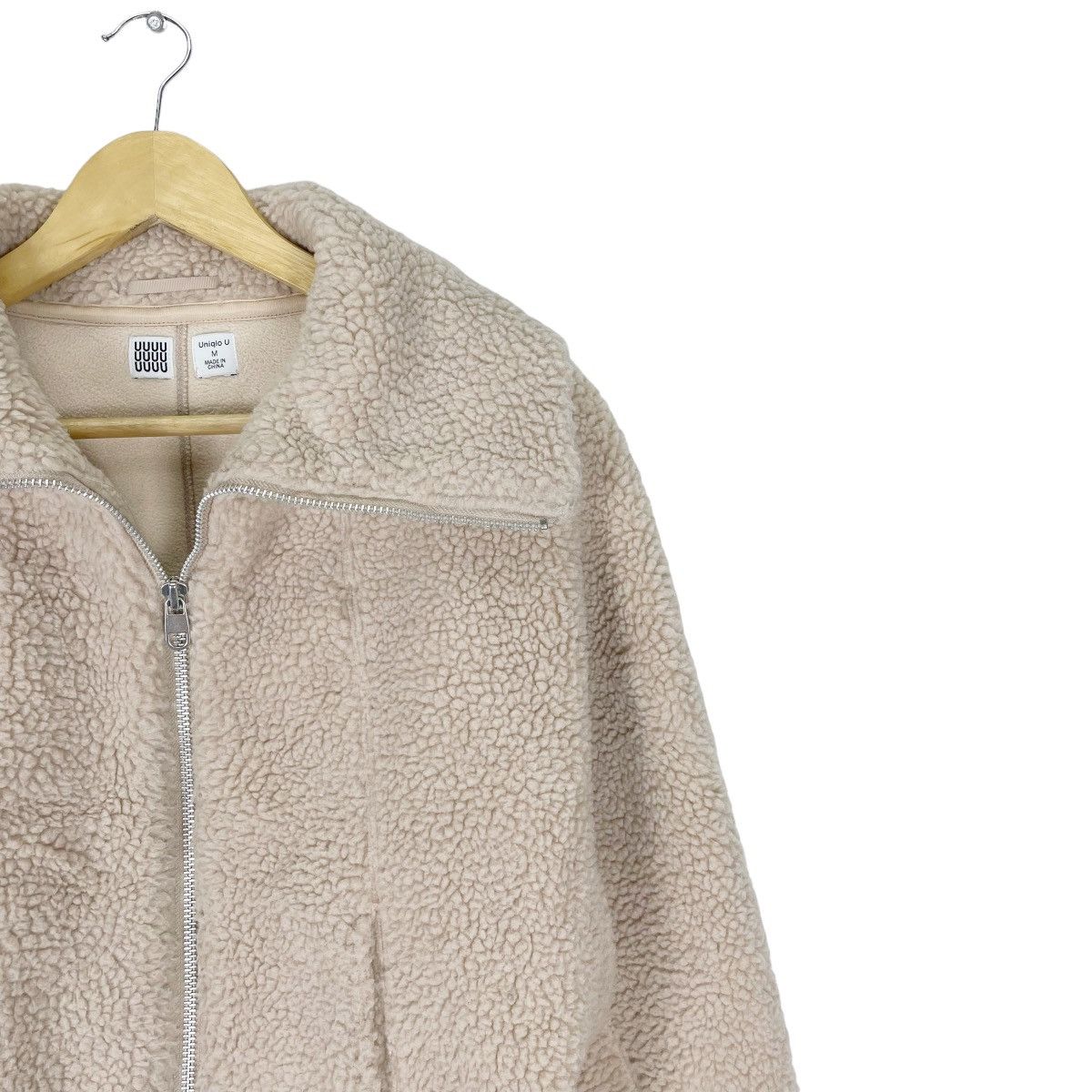Uniqlo ☀️LEMAIRE X UNIQLO SHERPA FLEECE TURTLENECK ZIPPER JACKET Size M / US 6-8 / IT 42-44 - 3 Thumbnail