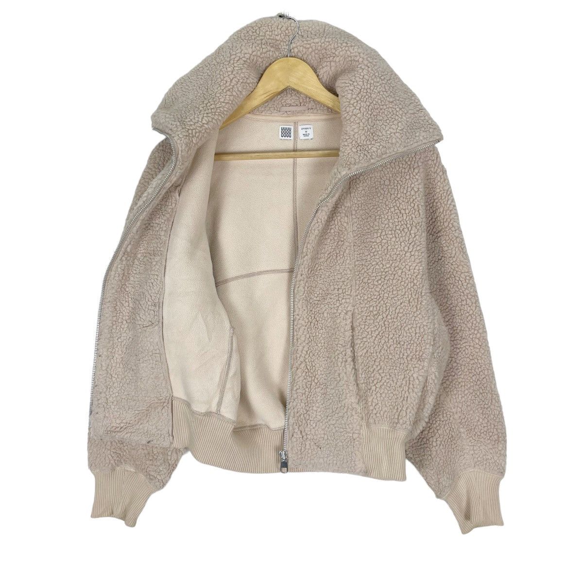 Uniqlo ☀️LEMAIRE X UNIQLO SHERPA FLEECE TURTLENECK ZIPPER JACKET Size M / US 6-8 / IT 42-44 - 5 Thumbnail