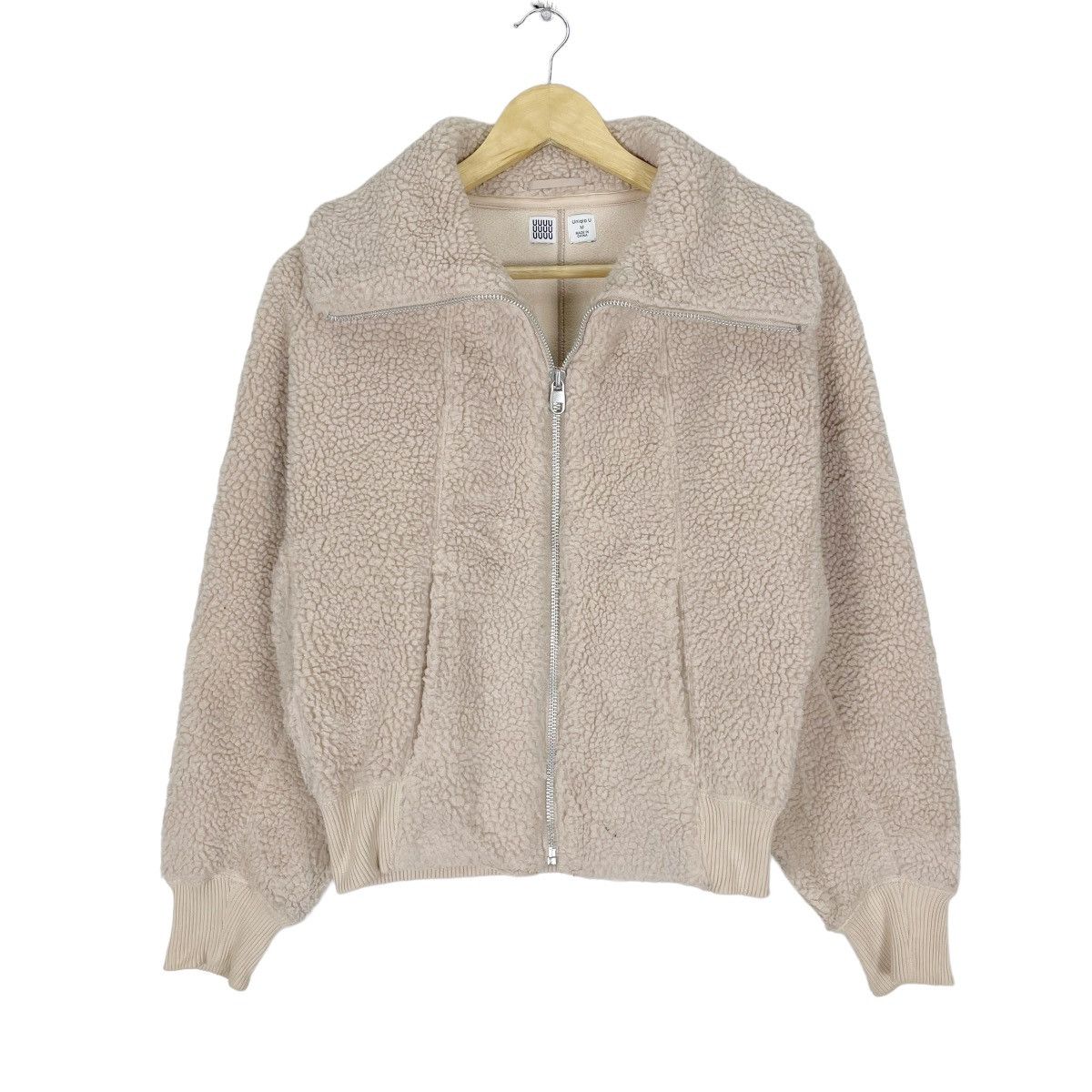 Uniqlo ☀️LEMAIRE X UNIQLO SHERPA FLEECE TURTLENECK ZIPPER JACKET Size M / US 6-8 / IT 42-44 - 1 Thumbnail