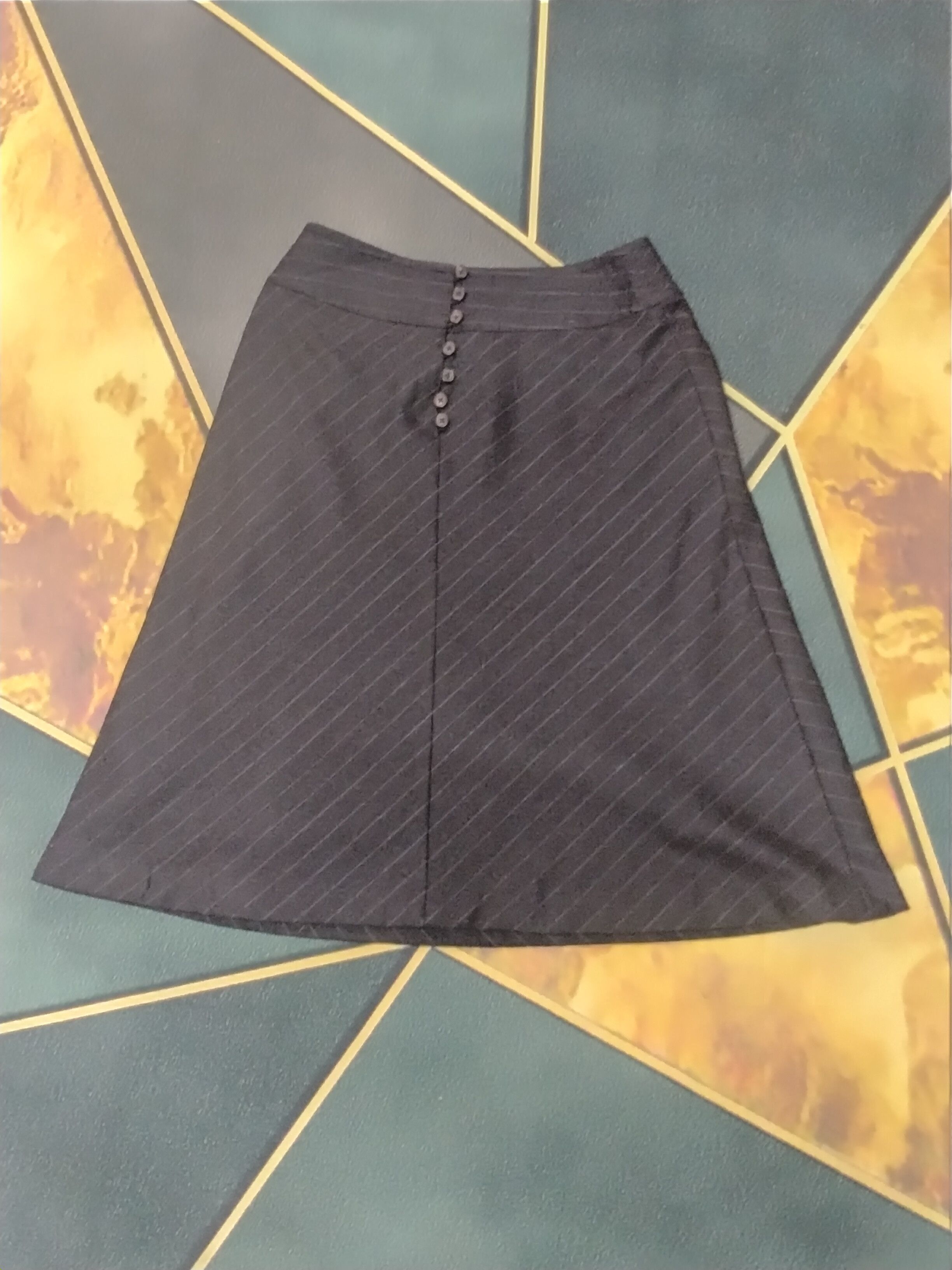 Japanese Brand MARGERET HOWELL MIDI SKIRT Size 28" / US 6 / IT 42 - 5 Thumbnail