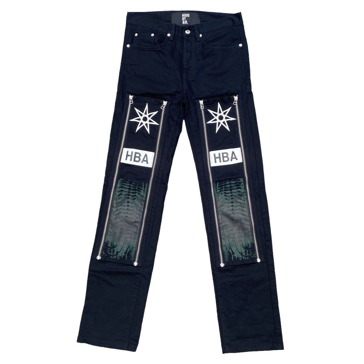 Hood By Air HBA Pentagram Jeans | Grailed