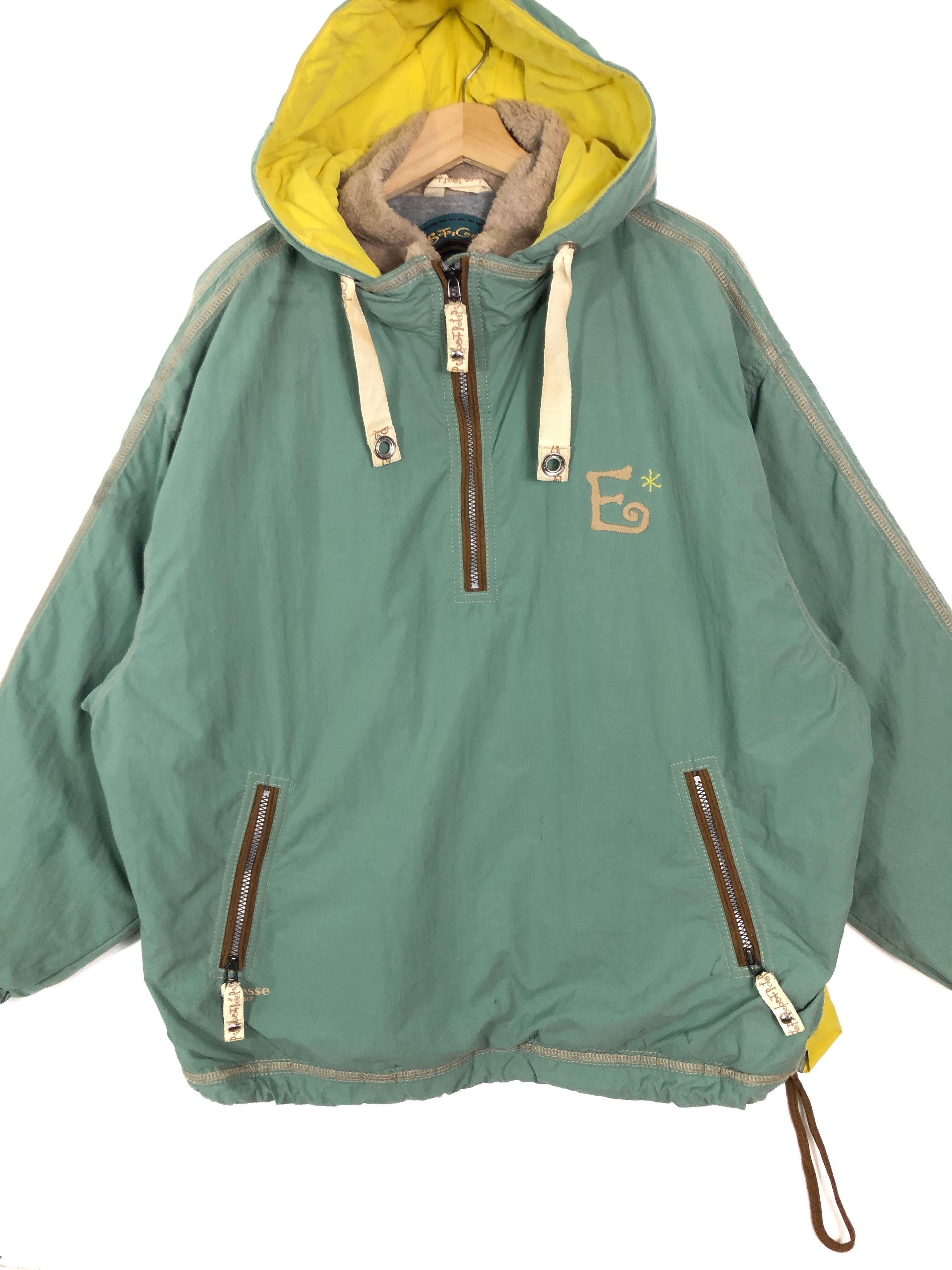 Ellesse VINTAGE 90’S ELLESSE TSOLA BY GOLDWIN HALFZIP SKI JACKET Size US XL / EU 56 / 4 - 3 Thumbnail