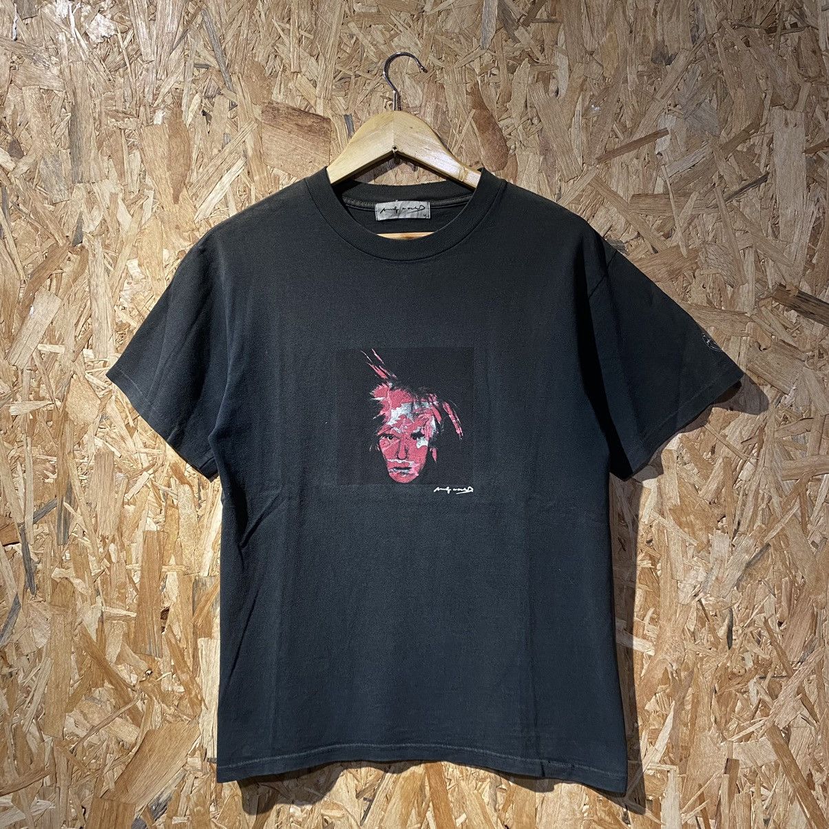 VINTAGE RARE‼️Andy Warhol Face Photo T-Shirts