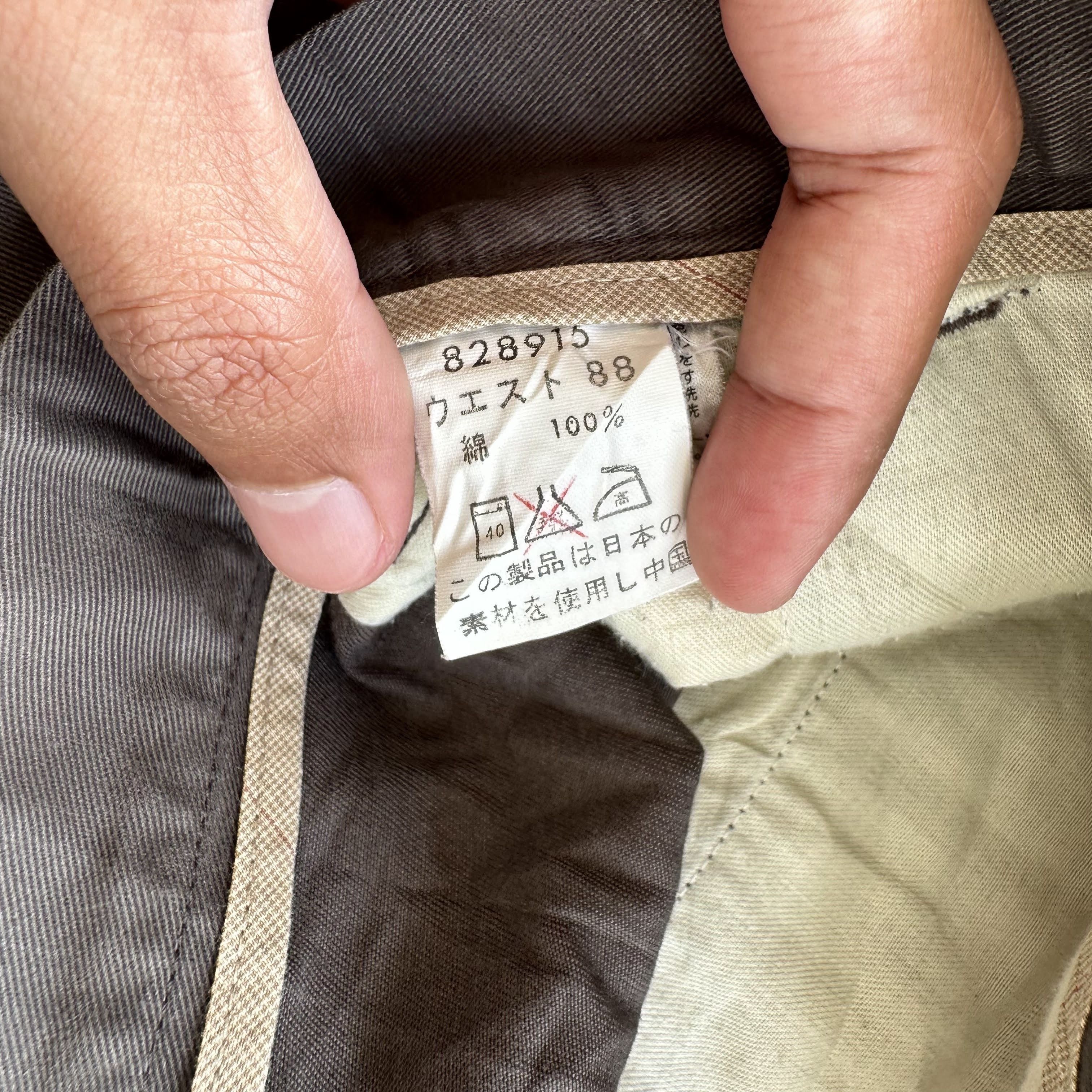 Japanese Brand W32🌟Vintage Japanese Casual Trousers Pants Size US 32 / EU 48 - 6 Thumbnail