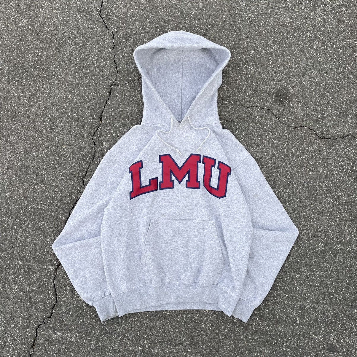 Champion Collegiate Vintage vintage 90s lmu champion hoodie Grailed