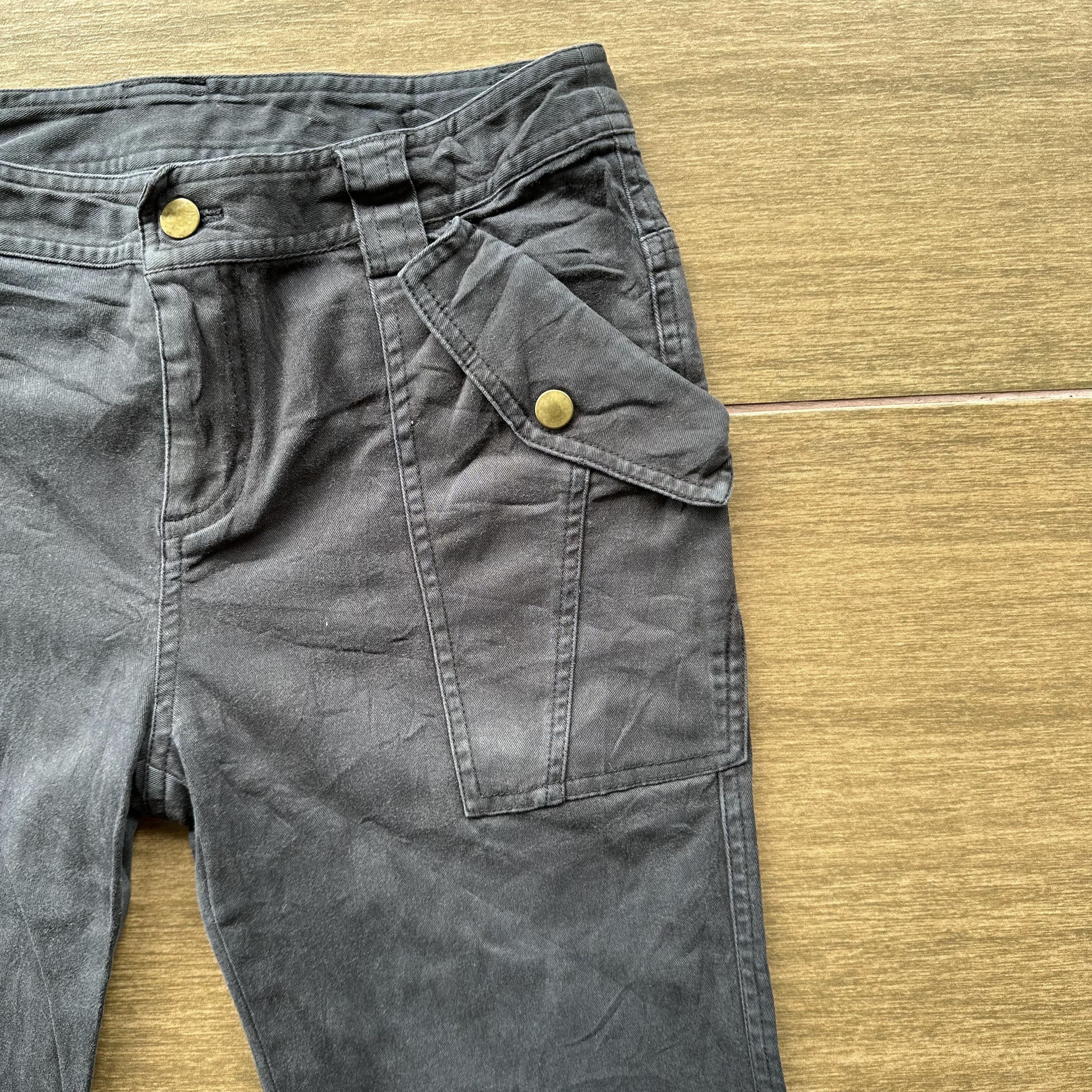 Japanese Brand W28 Vintage Black Japanese Uniqlo Casual Trousers Pants Size US 28 / EU 44 - 4 Thumbnail