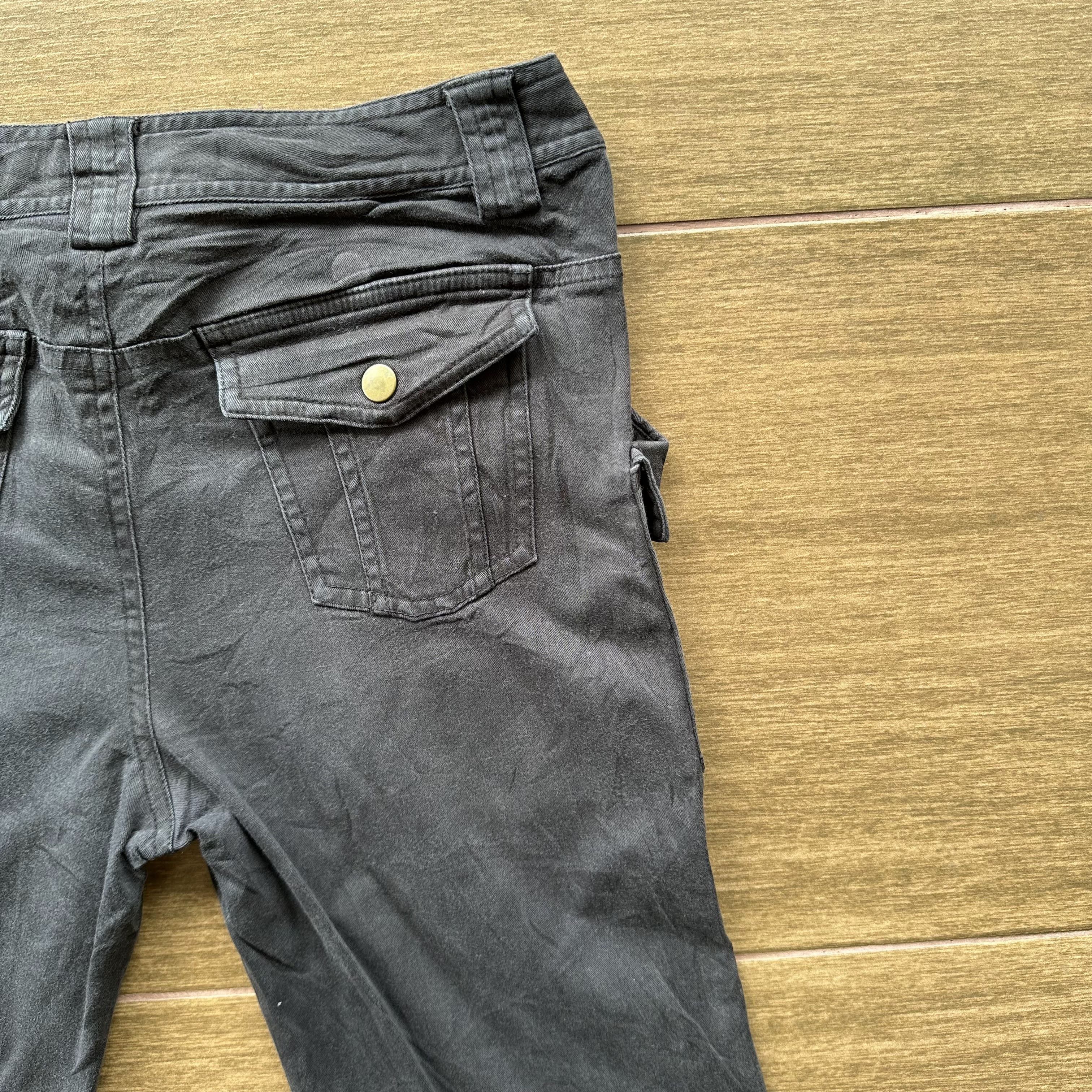 Japanese Brand W28 Vintage Black Japanese Uniqlo Casual Trousers Pants Size US 28 / EU 44 - 10 Thumbnail