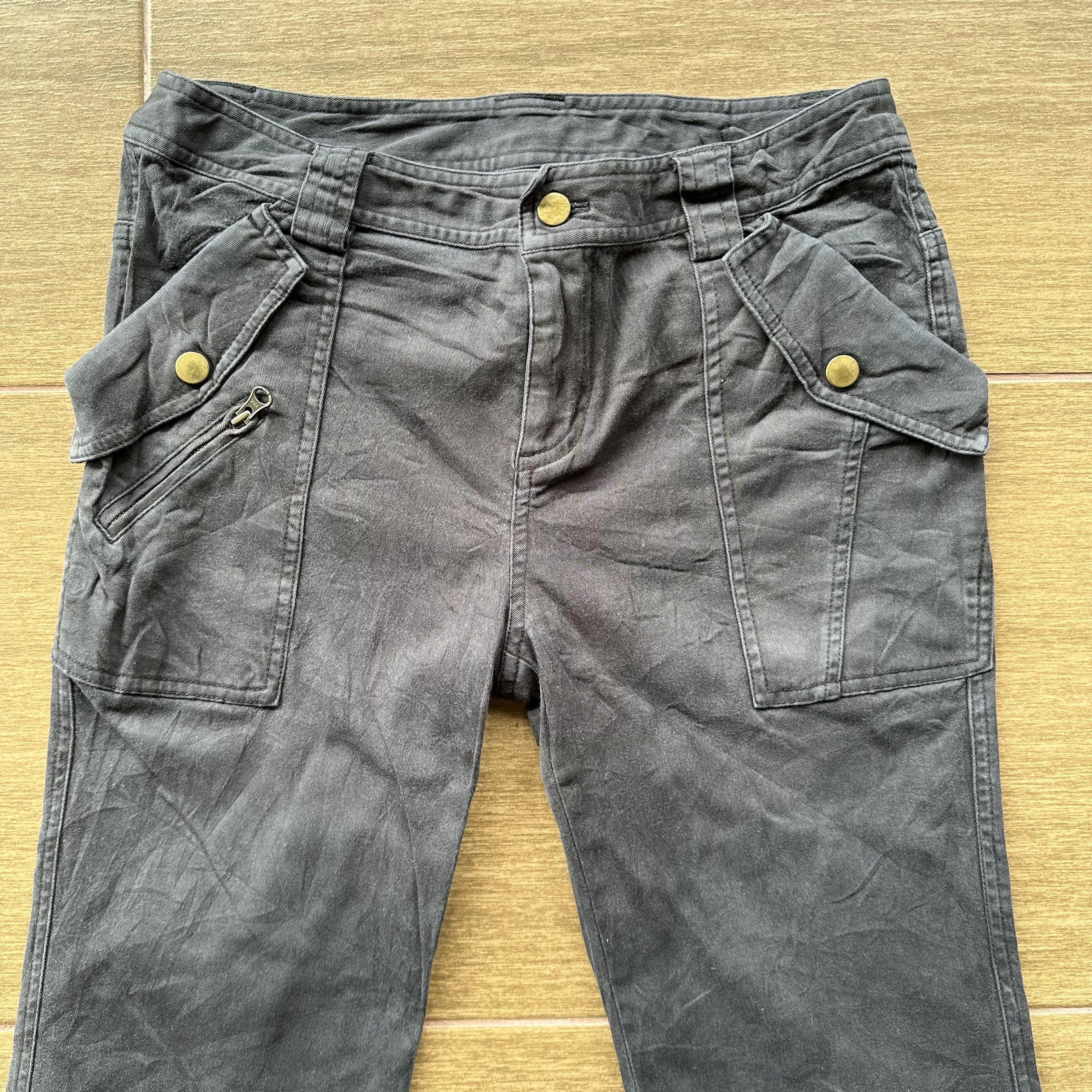 Japanese Brand W28 Vintage Black Japanese Uniqlo Casual Trousers Pants Size US 28 / EU 44 - 2 Thumbnail