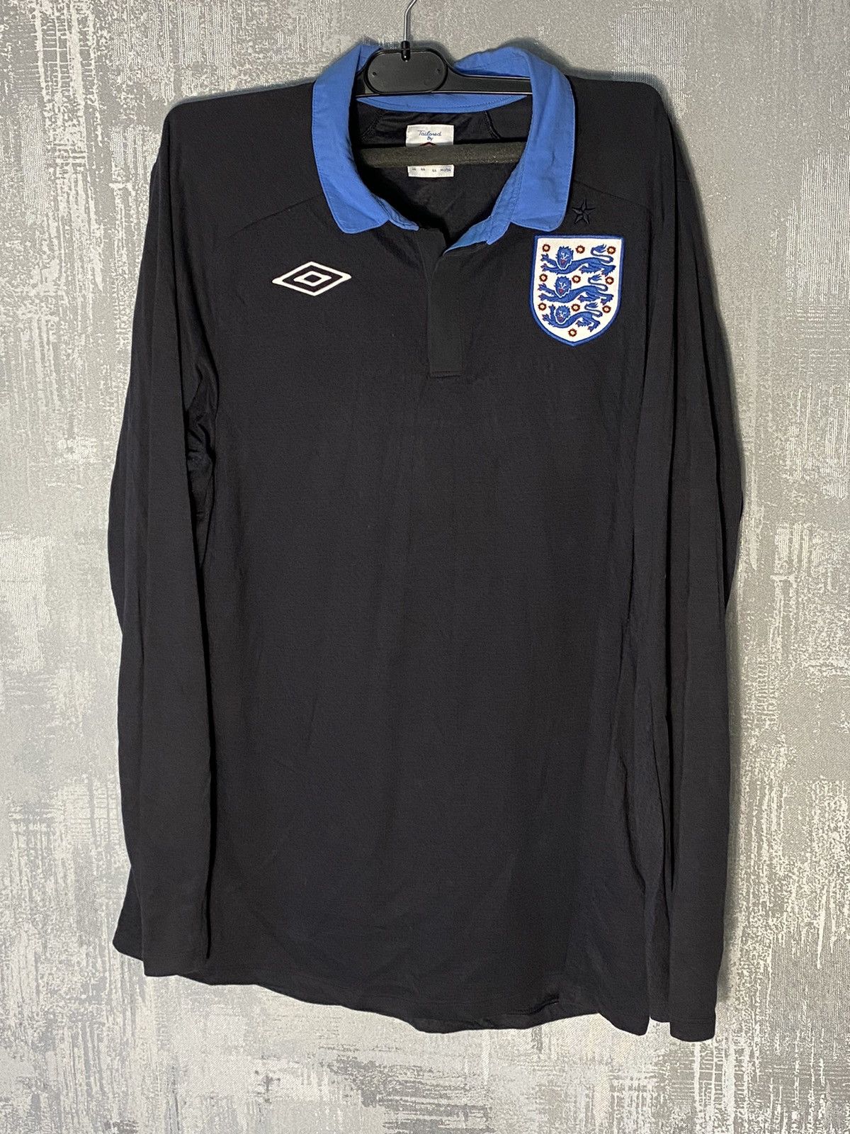 Umbro Vintage England Umbro Soccer Jersey Long Sleeve Grailed