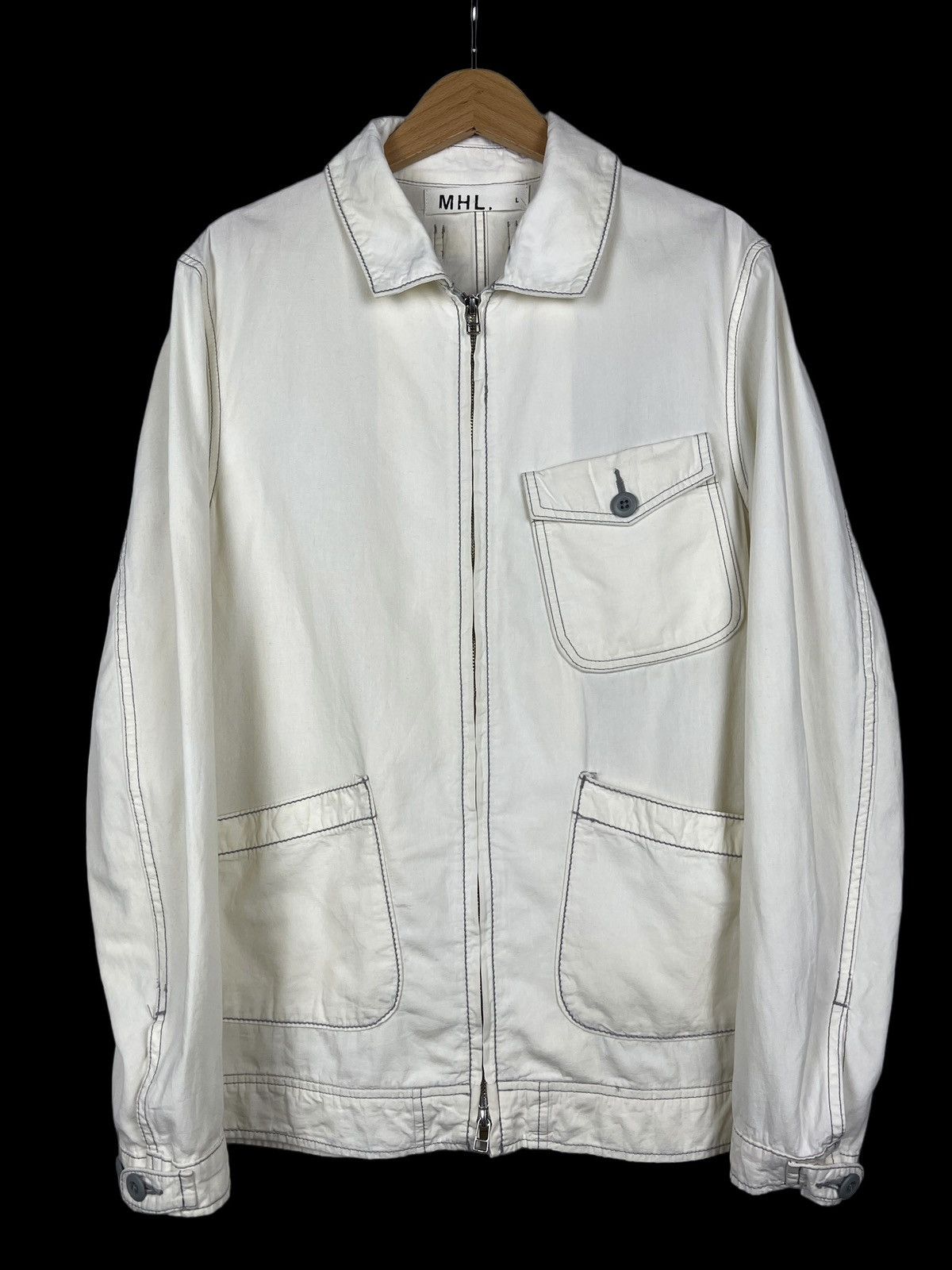 Margaret Howell MHL. Margaret Howell Light Zipper Jacket Size US L / EU 52-54 / 3 - 1 Thumbnail