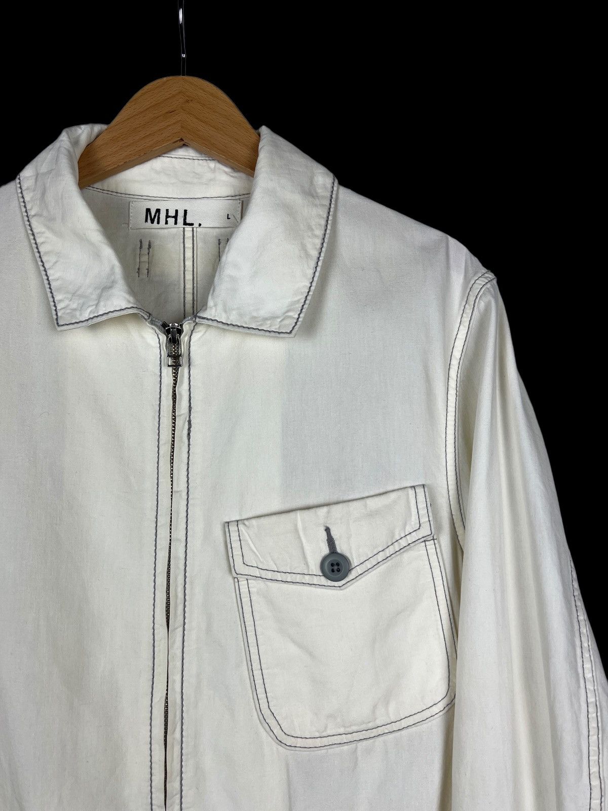 Margaret Howell MHL. Margaret Howell Light Zipper Jacket Size US L / EU 52-54 / 3 - 4 Thumbnail