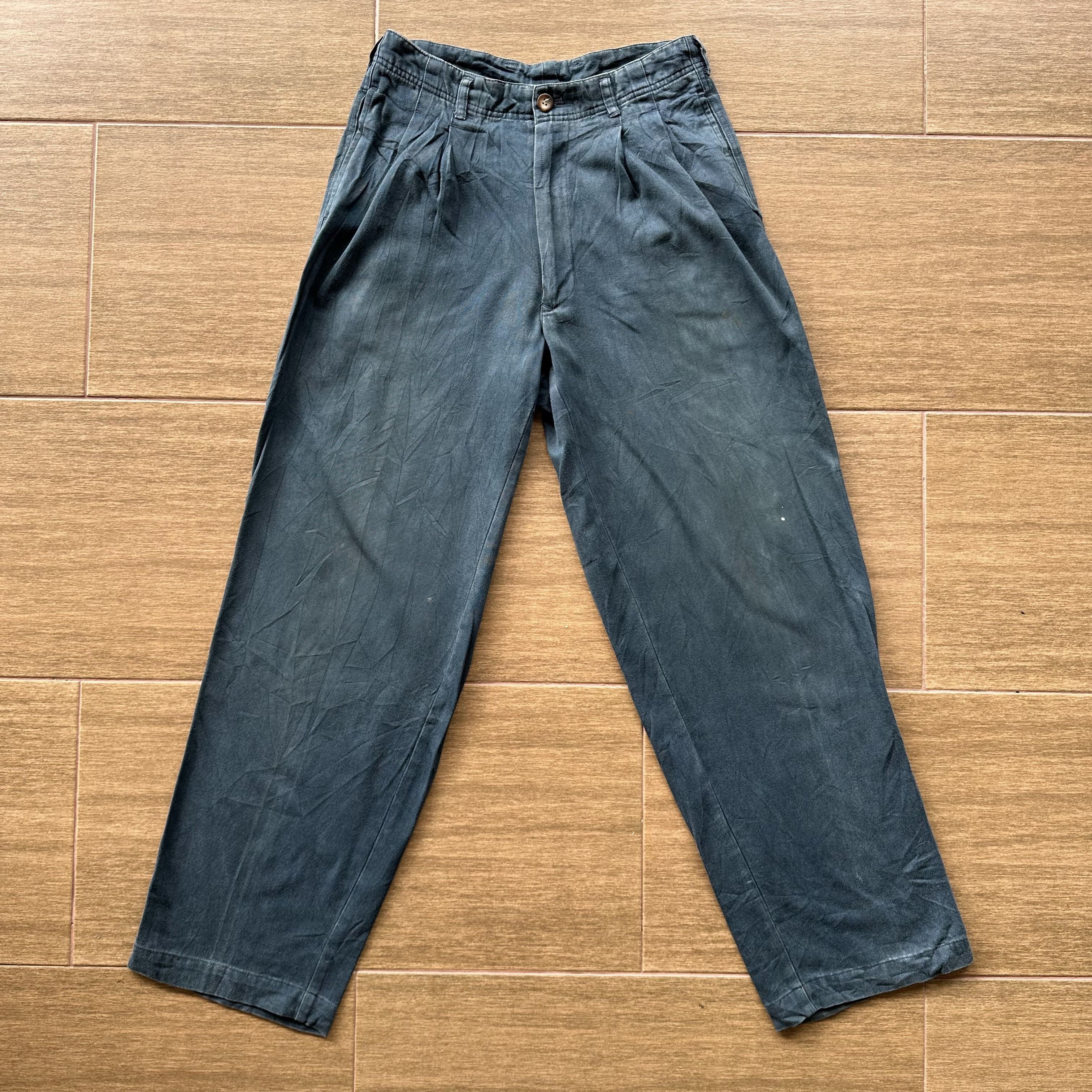 Japanese Brand Vintage Japanese Workwear Casual Trousers Pants Size US 28 / EU 44 - 1 Thumbnail