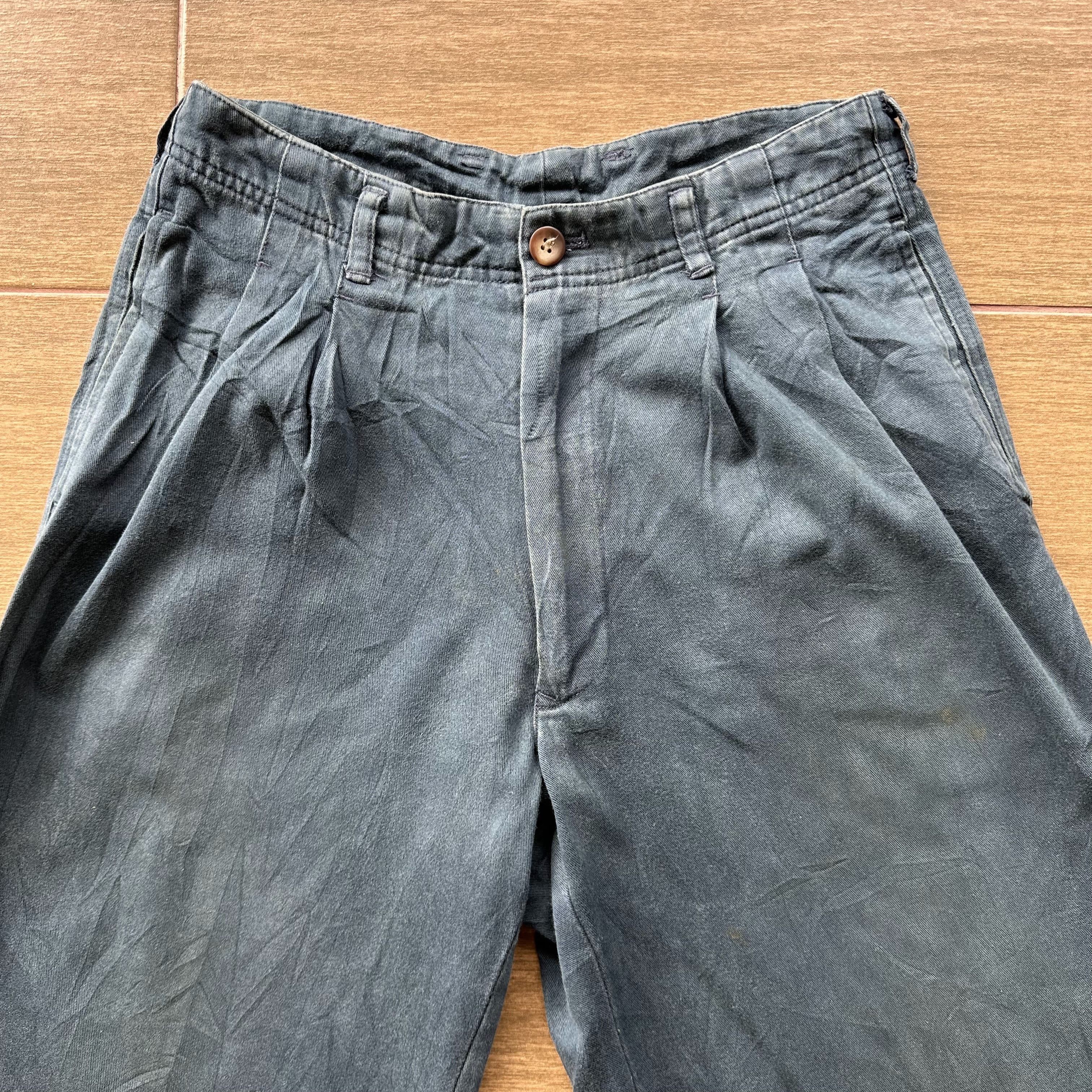 Japanese Brand Vintage Japanese Workwear Casual Trousers Pants Size US 28 / EU 44 - 2 Thumbnail