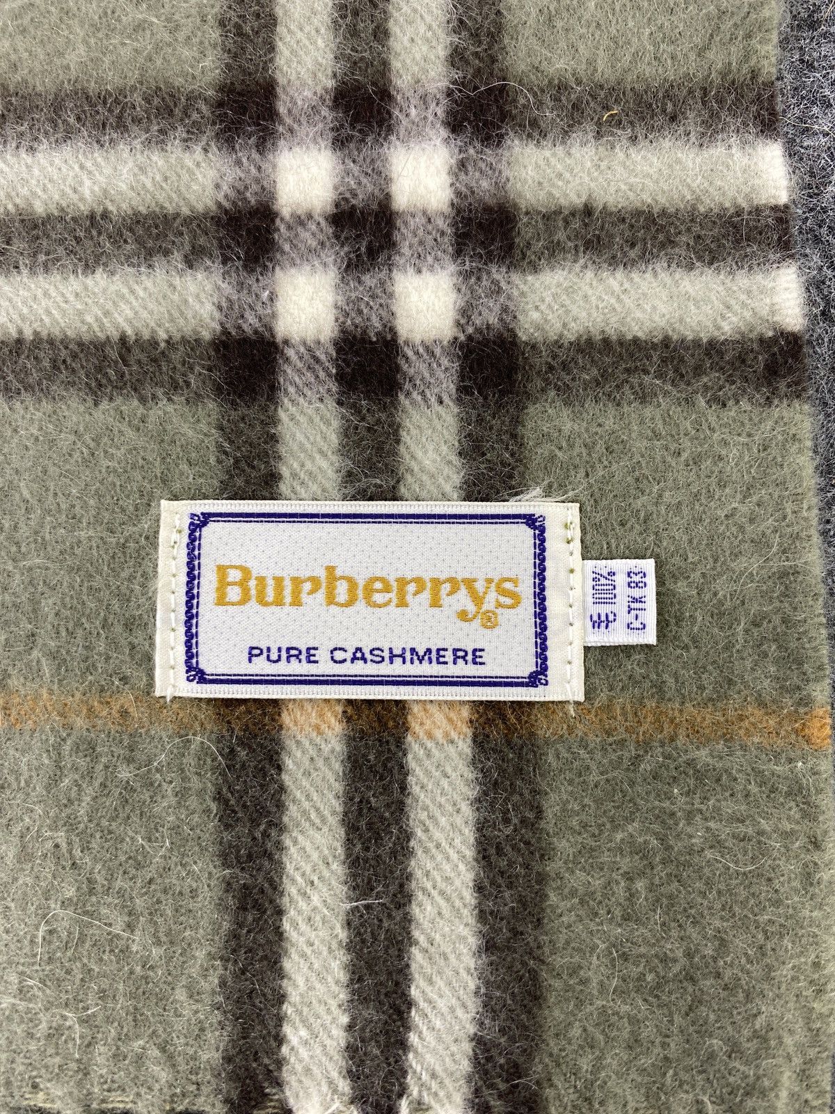 Burberry × Vintage Vintage Burberry Scarf/Muffler/neckwear -T213 Size ONE SIZE - 5 Thumbnail