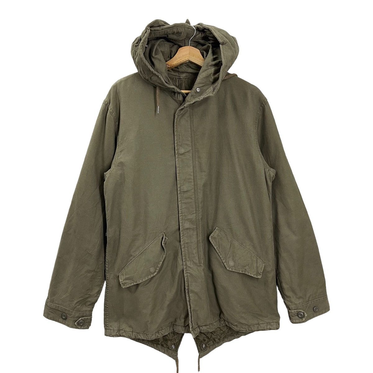 Japanese Brand × Takeo Kikuchi × Vintage Vintage Takeo Kikuchi Parkas Jacket Style Size M Size US M / EU 48-50 / 2 - 1 Thumbnail