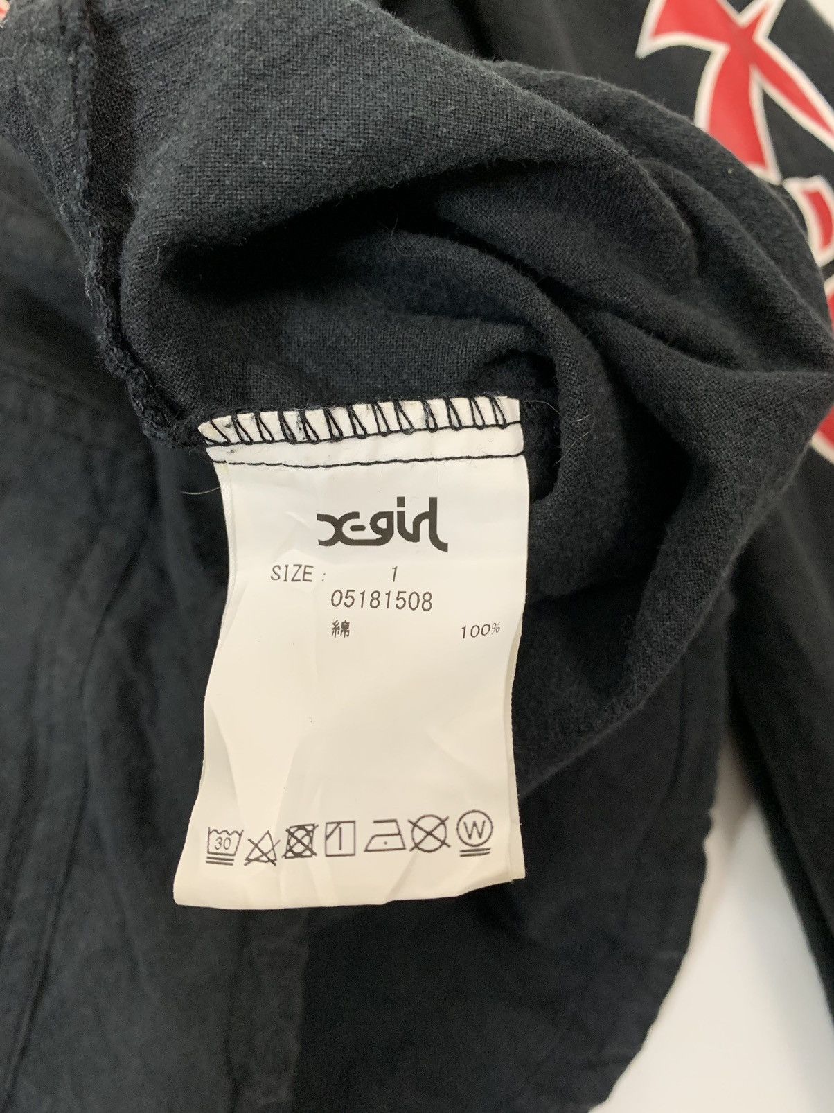 Japanese Brand X-Girl Spellout Big Logo Hooded Jacket Size S / US 4 / IT 40 - 6 Thumbnail