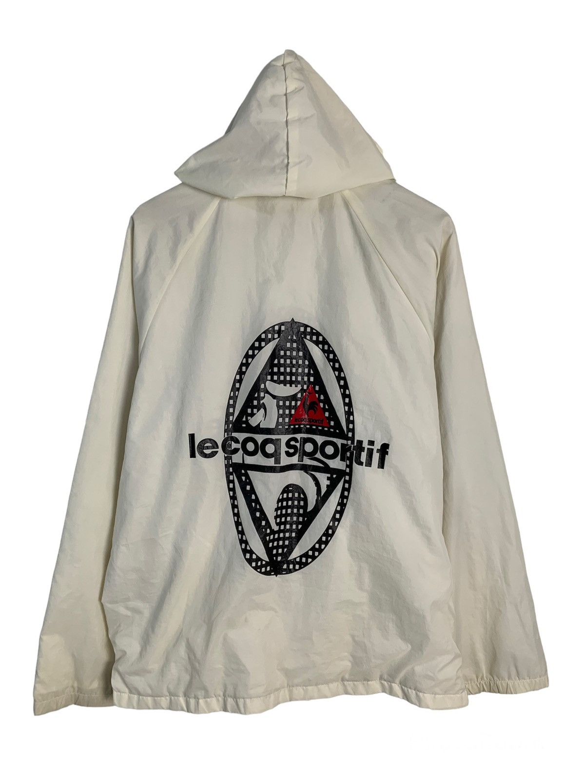 Le Coq Sportif Vintage Lecoqsportif Spellout Big Logo Jacket Size US XL / EU 56 / 4 - 1 Thumbnail