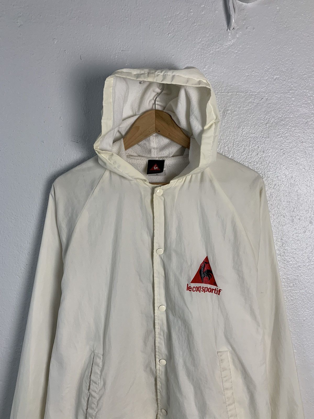 Le Coq Sportif Vintage Lecoqsportif Spellout Big Logo Jacket Size US XL / EU 56 / 4 - 11 Thumbnail