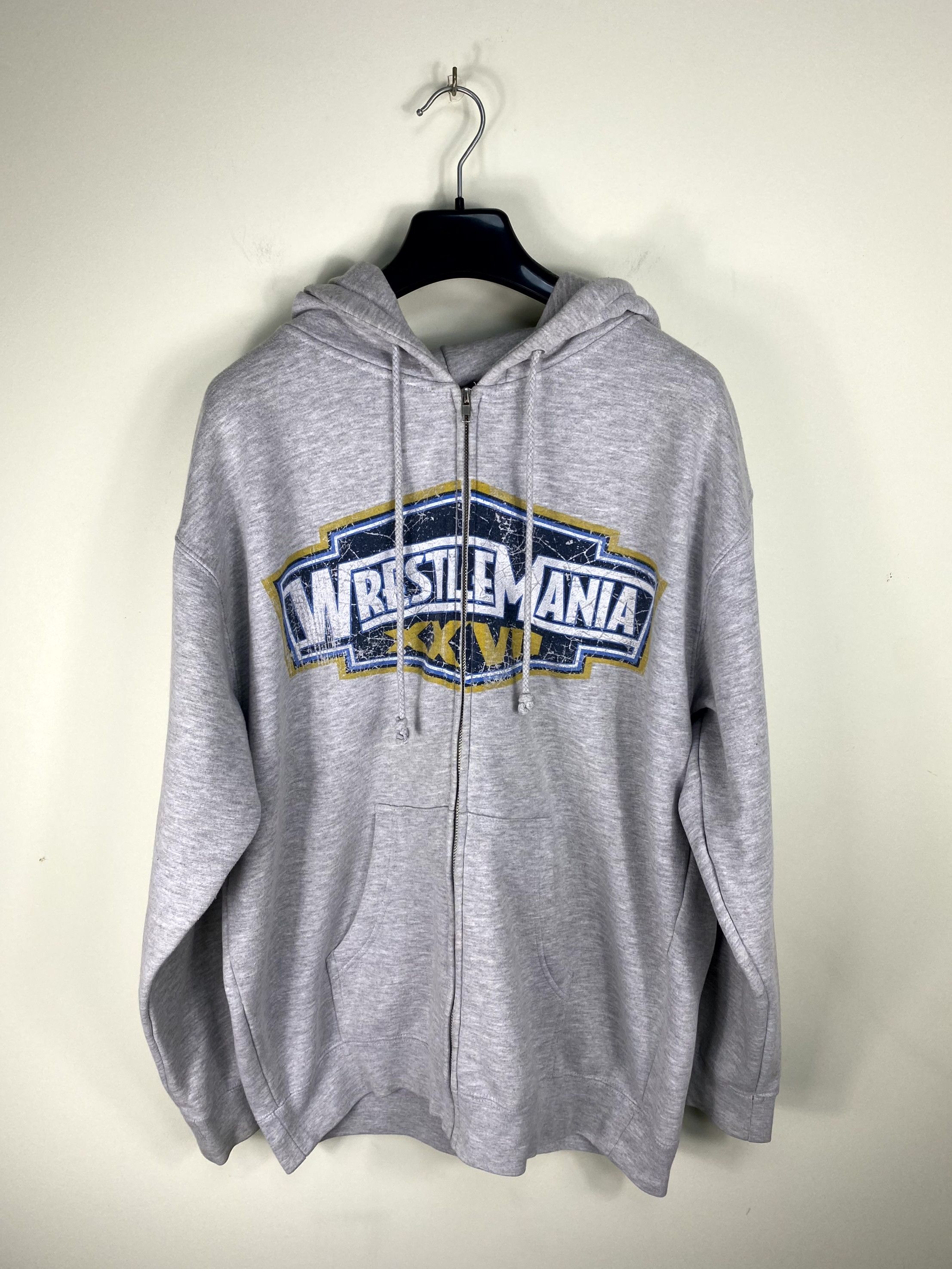 Vintage Vintage WWE WWF Wrestlemania XXVII Atlanta Zip Up Hoodie | Grailed