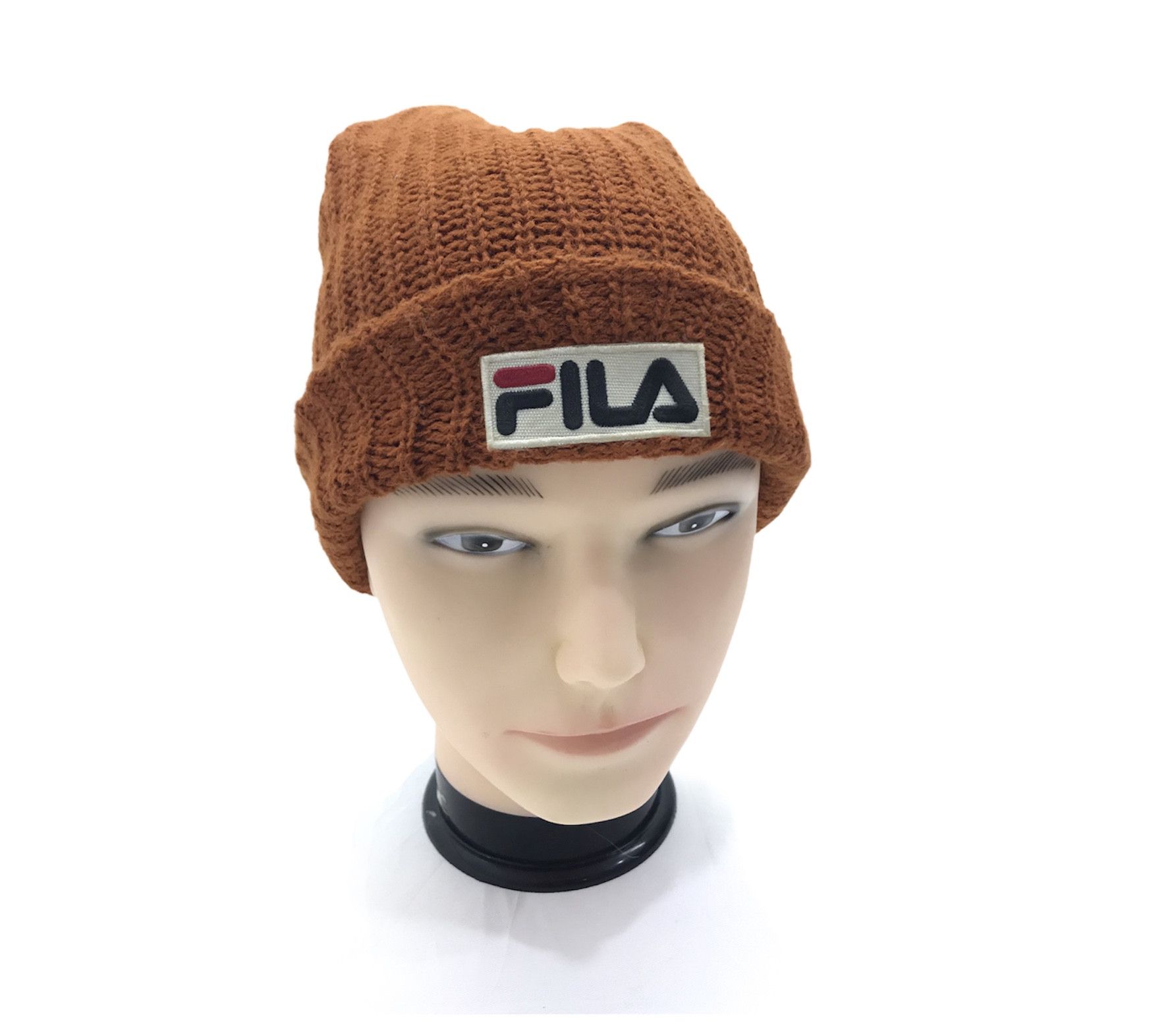 Fila × Vintage Vintage Fila Beanie Hat Size ONE SIZE - 1 Thumbnail
