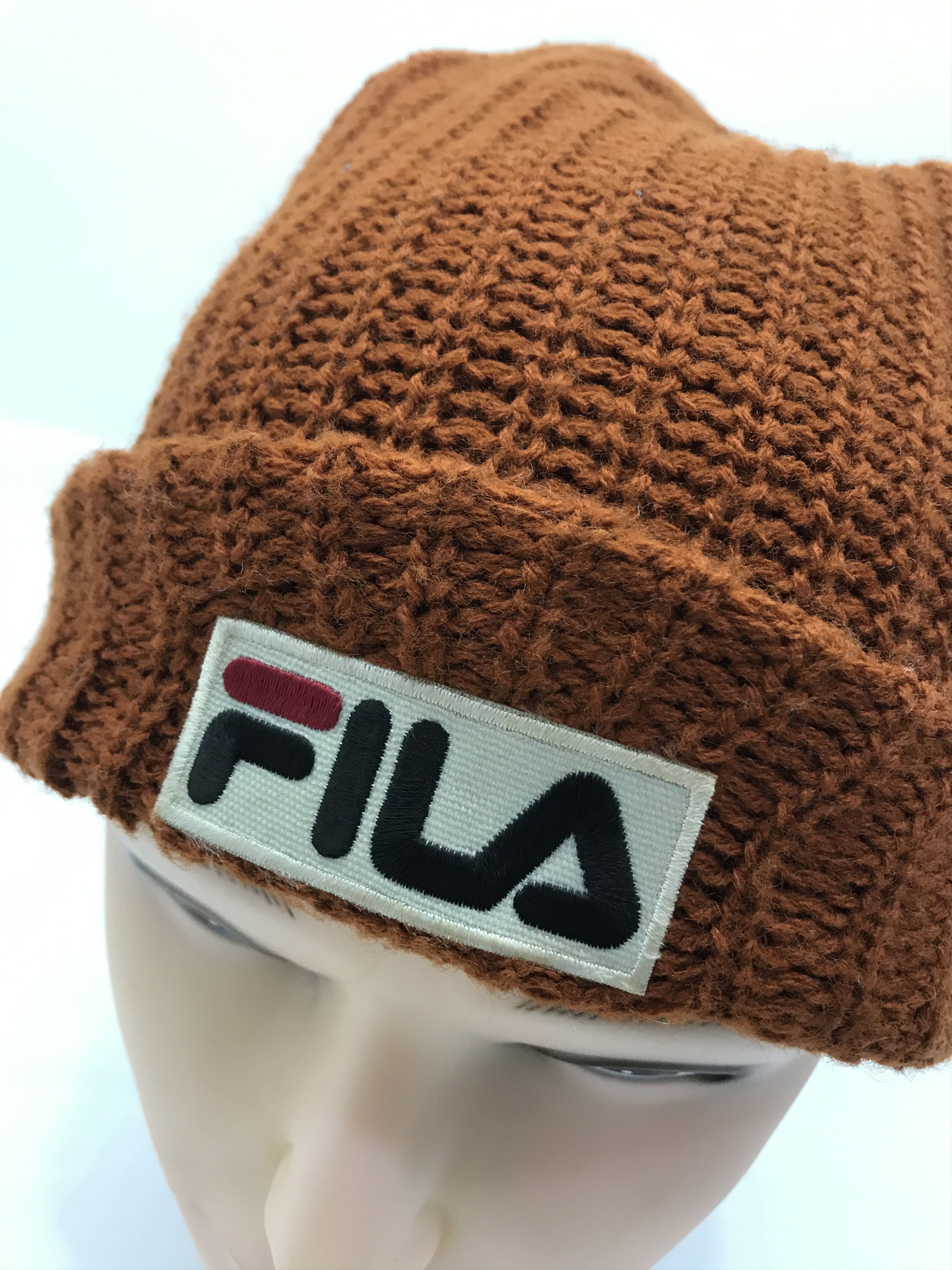 Fila × Vintage Vintage Fila Beanie Hat Size ONE SIZE - 6 Thumbnail
