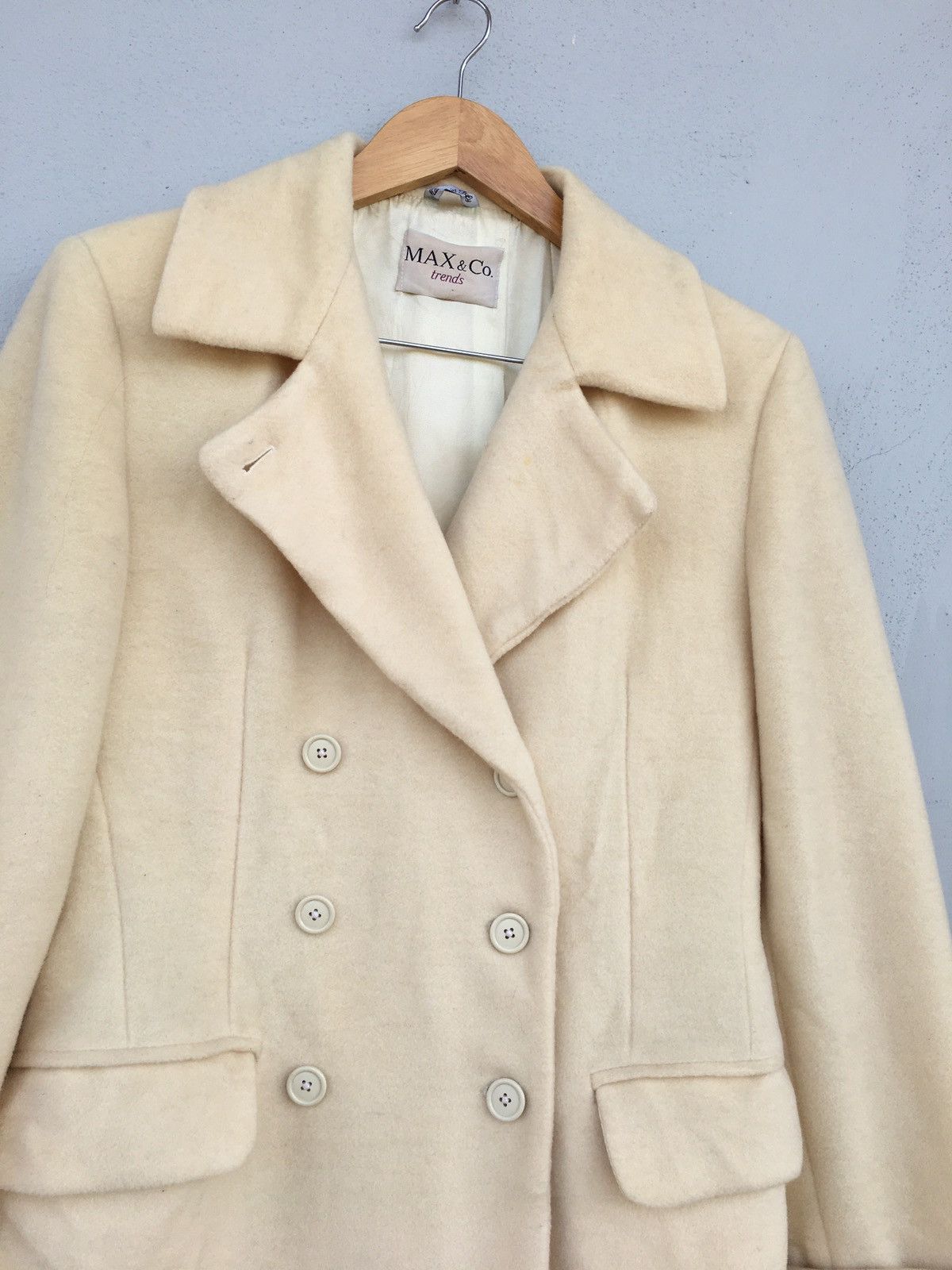 womens max mara trends wool coat made in italy