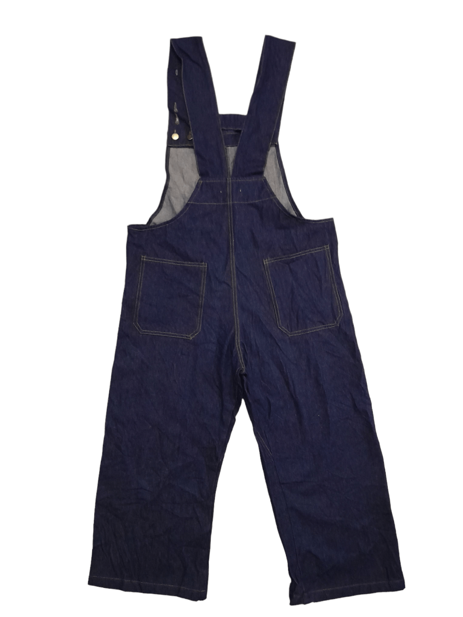 Japanese Brand Cawaii Japan Denim Overalls Weird Design (E565) Size US 36 / EU 52 - 4 Thumbnail