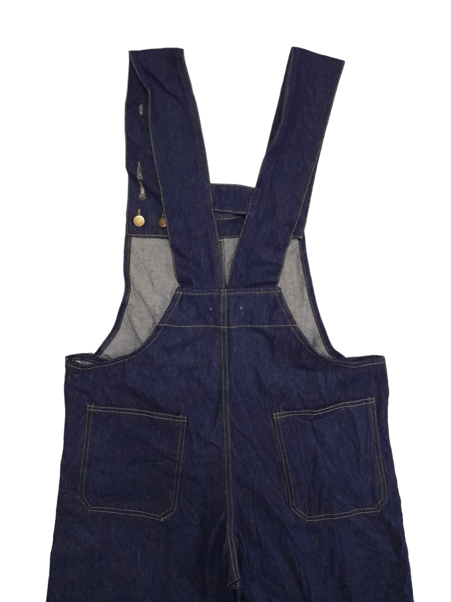 Japanese Brand Cawaii Japan Denim Overalls Weird Design (E565) Size US 36 / EU 52 - 5 Thumbnail