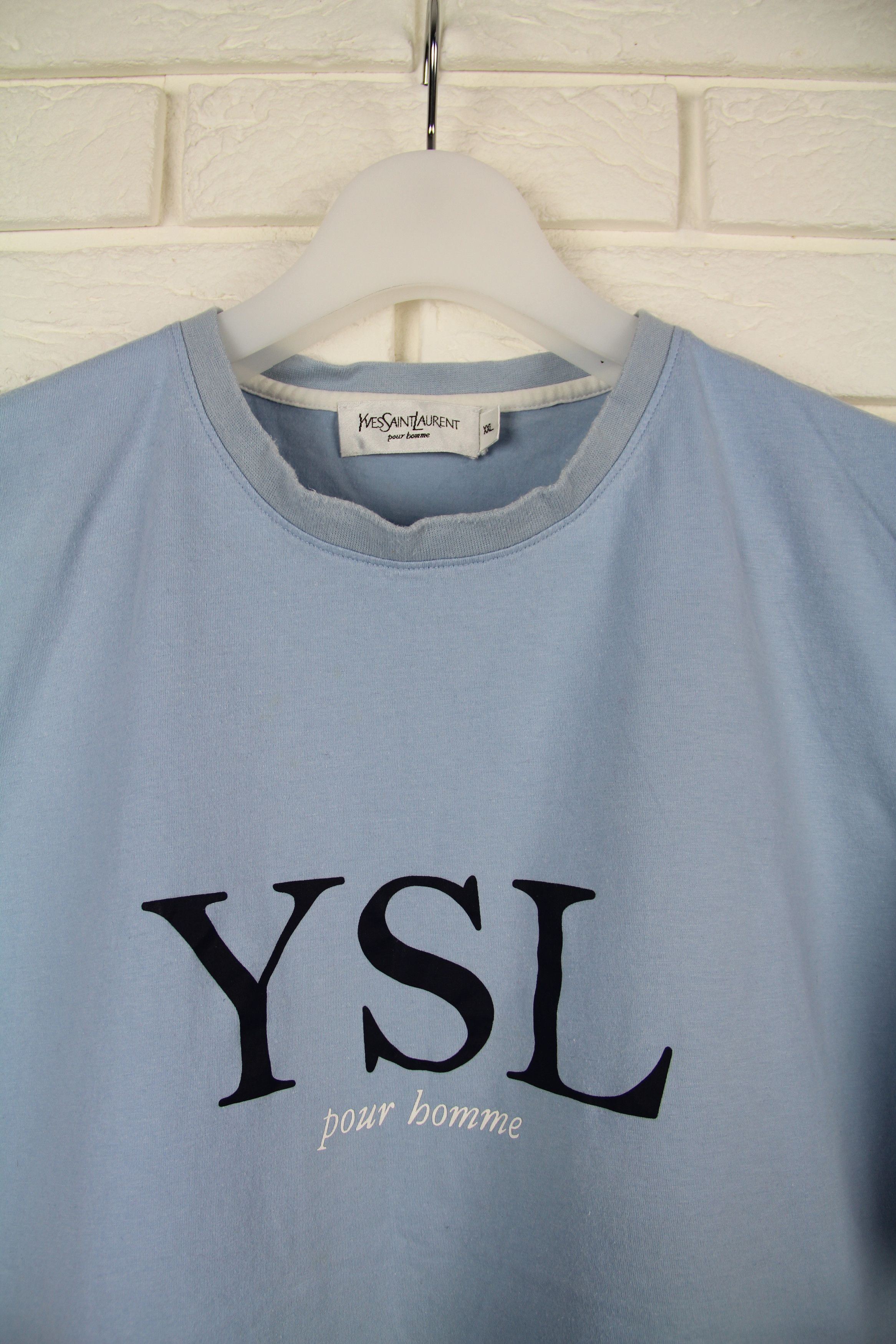 トップス SAINT LAURENT PARIS Mr X TEE 14ss hedi Hedi Slimane × Saint Laurent Paris Saint Laurent SS14 Sample