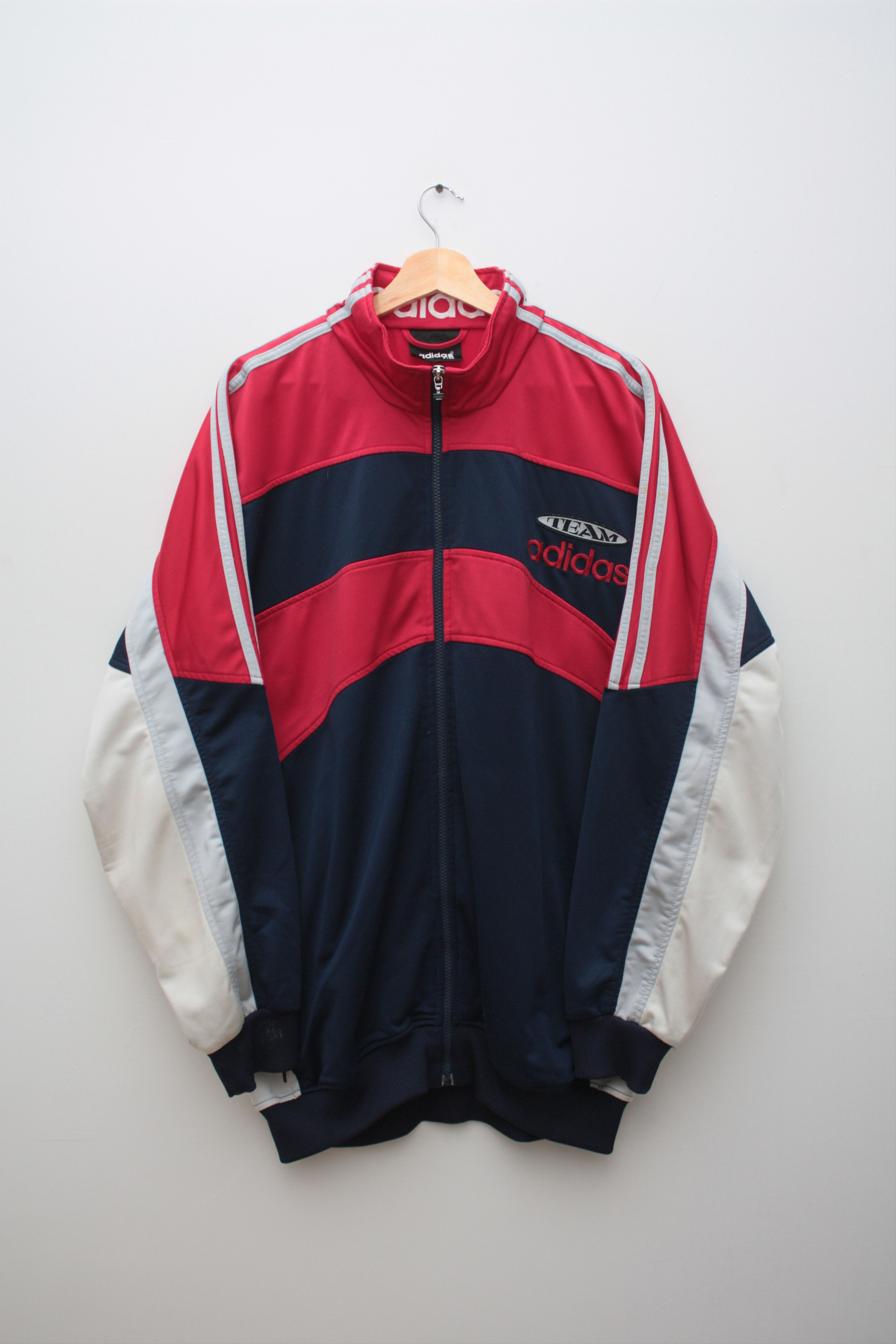 Adidas Adidas Team Vintage Track-Top Men's XL Size US XL / EU 56 / 4 - 1 Thumbnail