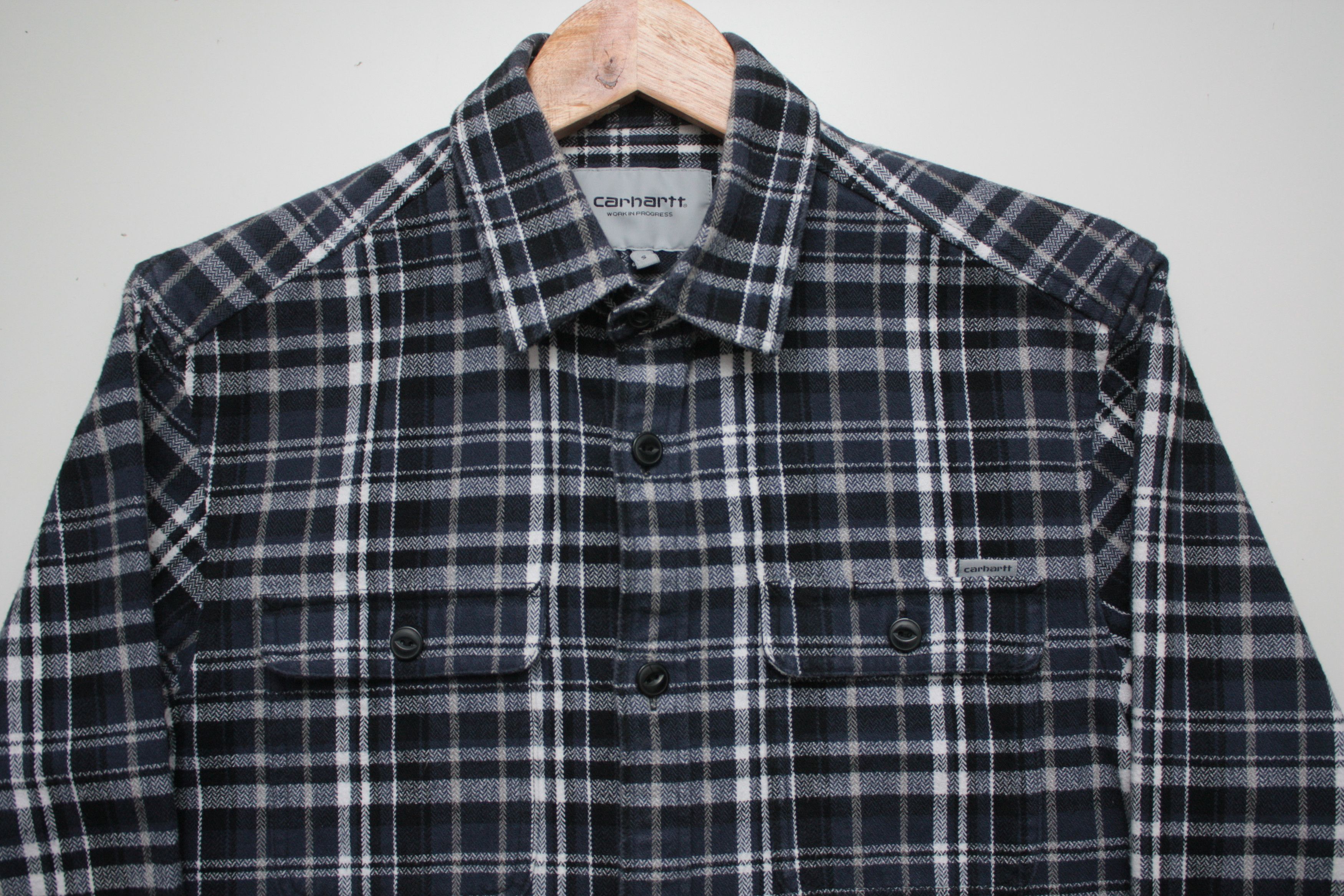 Carhartt Wip Carhartt WIP L/S Stinson Shirt Checkered Men's Small Size US S / EU 44-46 / 1 - 1 Thumbnail