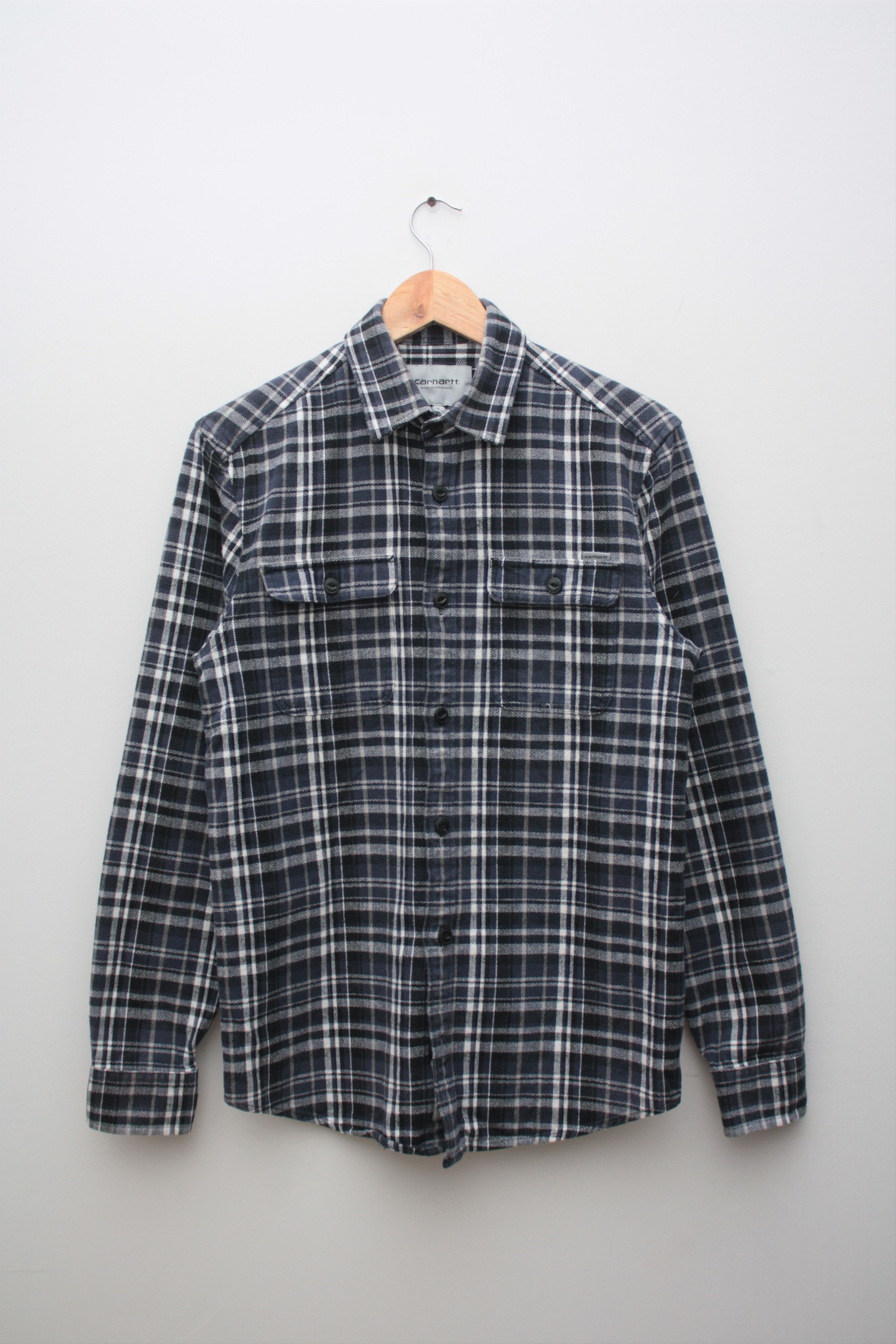 Carhartt Wip Carhartt WIP L/S Stinson Shirt Checkered Men's Small Size US S / EU 44-46 / 1 - 2 Thumbnail