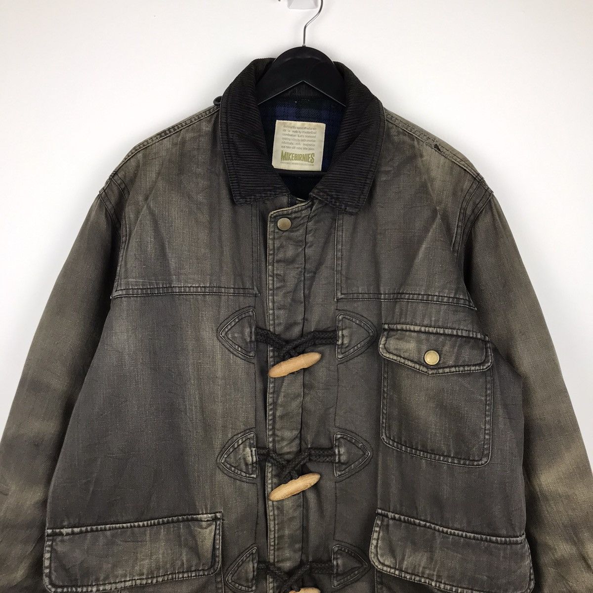 Designer × Japanese Brand × Vintage Vintage Japanese Mikebirnies Distressed Sunburn Jacket Size US XL / EU 56 / 4 - 2 Thumbnail