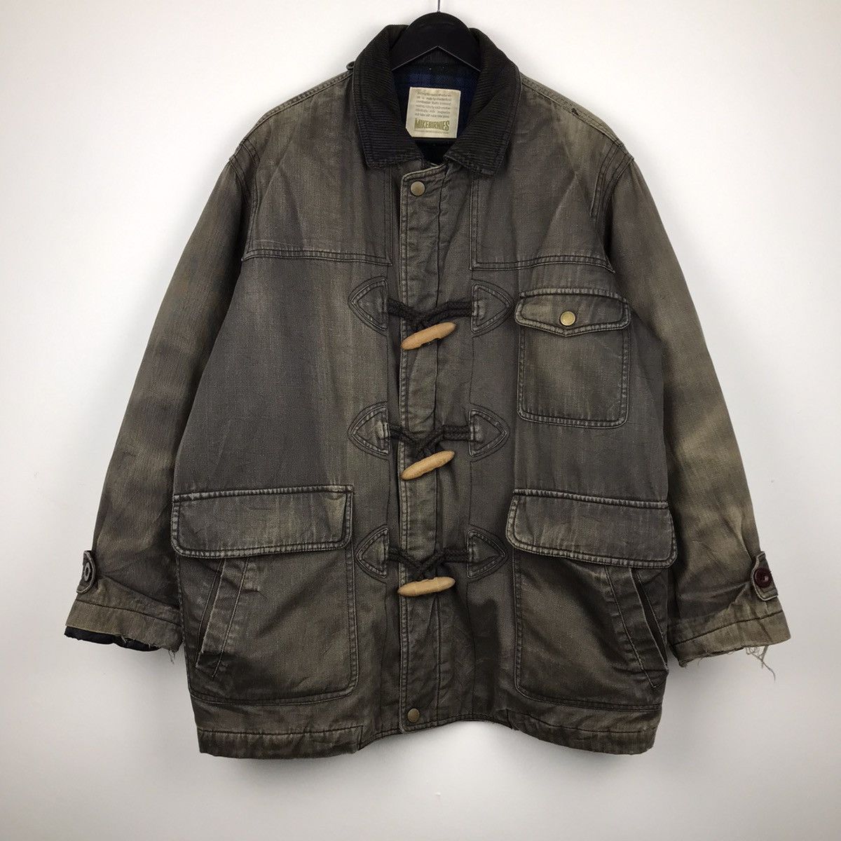 Designer × Japanese Brand × Vintage Vintage Japanese Mikebirnies Distressed Sunburn Jacket Size US XL / EU 56 / 4 - 1 Thumbnail