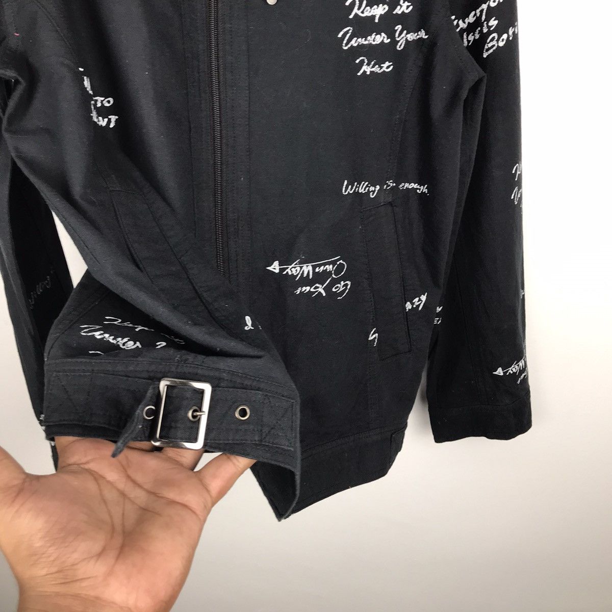 Designer × Japanese Brand × Vintage Vintage Japanese Signal Full print Punk Style Dripper Jacket Size US M / EU 48-50 / 2 - 7 Thumbnail