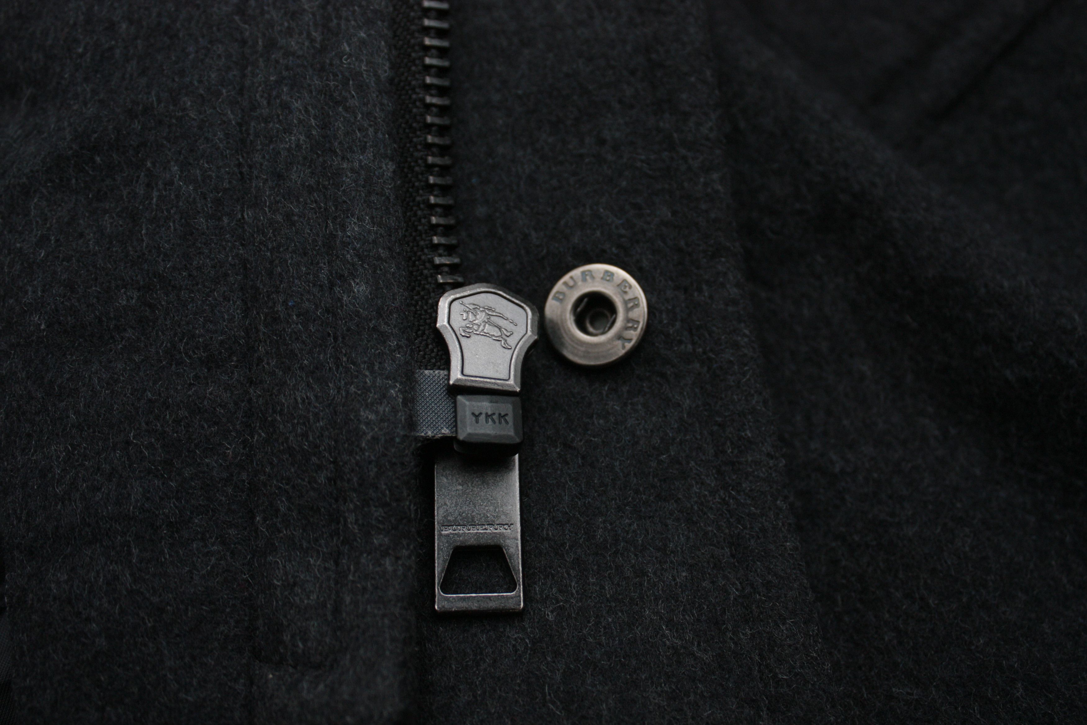 Burberry Burberry Dark Gray Wool Coat Men's Size US XL / EU 56 / 4 - 8 Thumbnail
