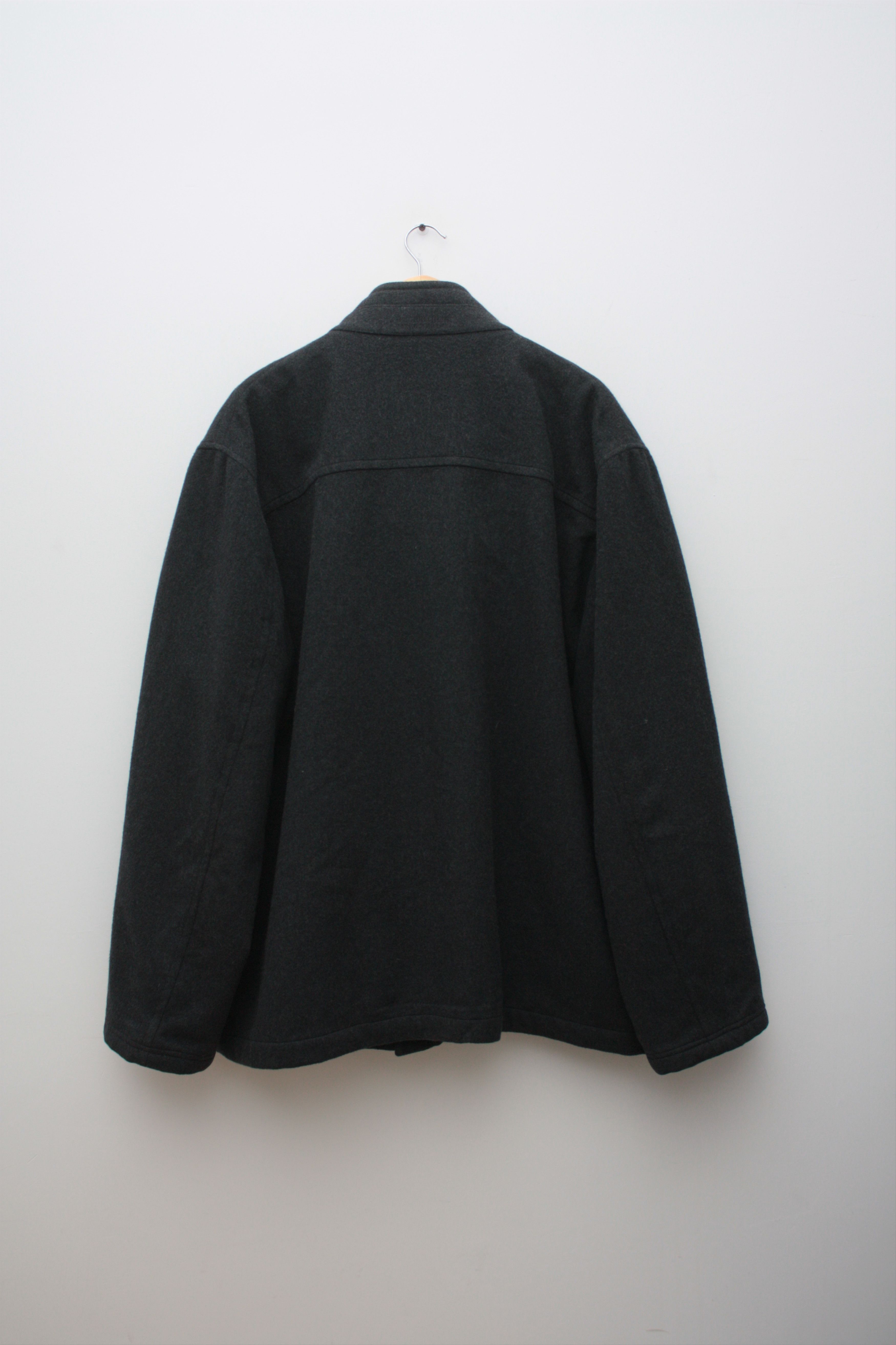 Burberry Burberry Dark Gray Wool Coat Men's Size US XL / EU 56 / 4 - 3 Thumbnail