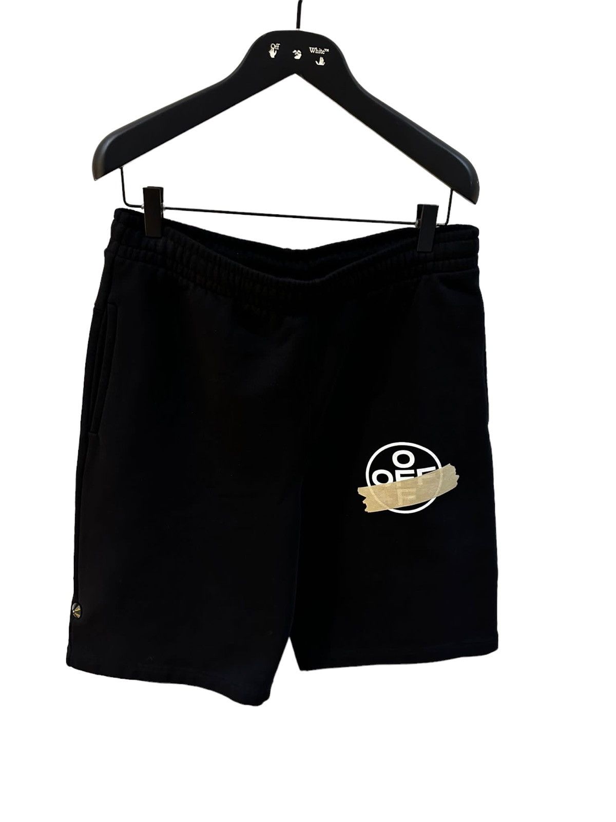 Off White Tape Arrow Sweat short