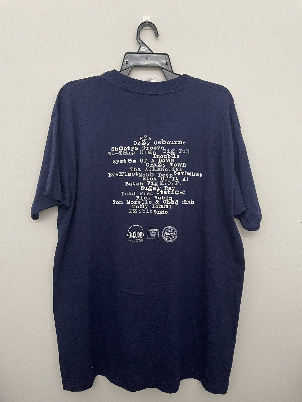 Band Tees × Vintage Vintage 90’s Loud Rocks Wutang Ozzy Osbourne Shirt Size US XL / EU 56 / 4 - 4 Thumbnail