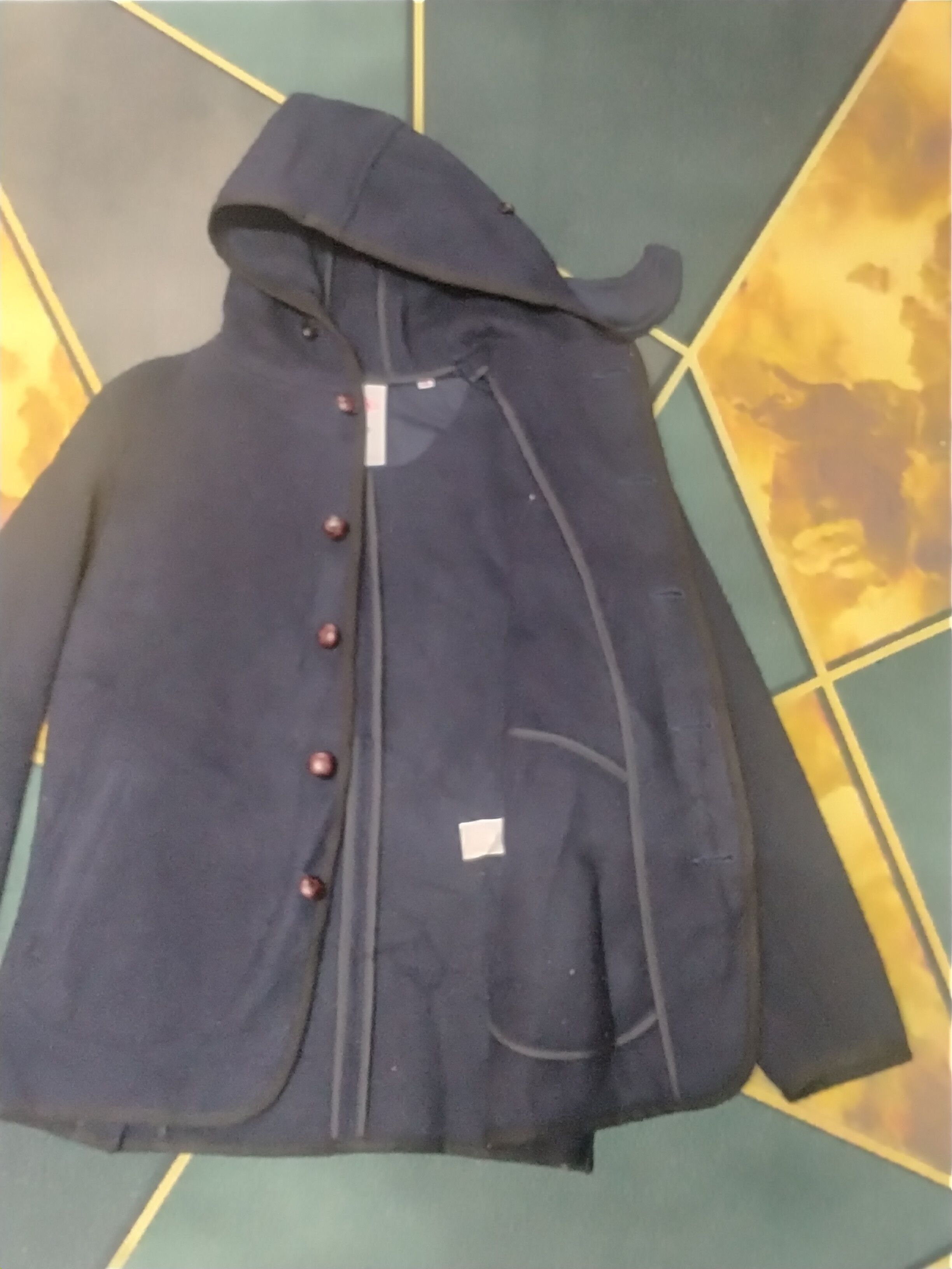 Danton DANTON BUTTON UP WOOL HOODIE JACKET Size US M / EU 48-50 / 2 - 3 Thumbnail
