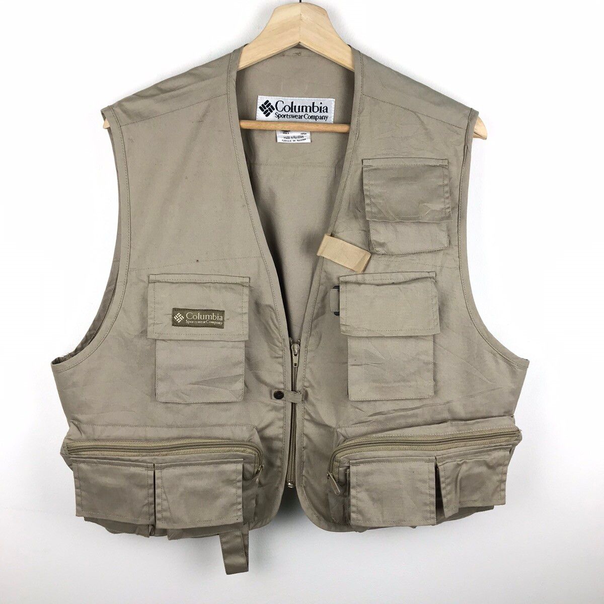 Vintage Columbia Sportswear Fishing Vest