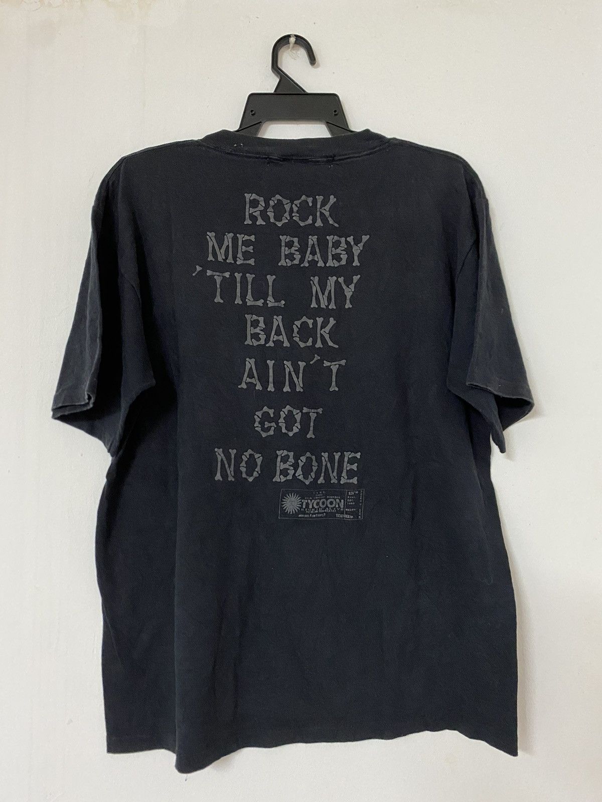 Japanese Brand × Vintage Vintage Skull Tee Rock Me Baby Tee Size US L / EU 52-54 / 3 - 5 Thumbnail