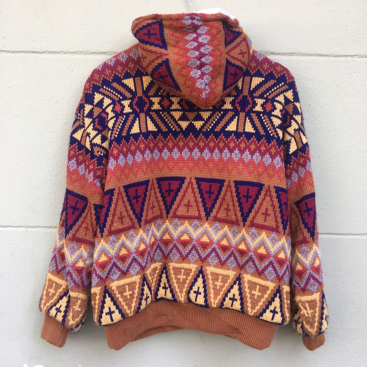 Japanese Brand Japanese Navajo Sherpa Knit Jacket Size US M / EU 48-50 / 2 - 3 Thumbnail