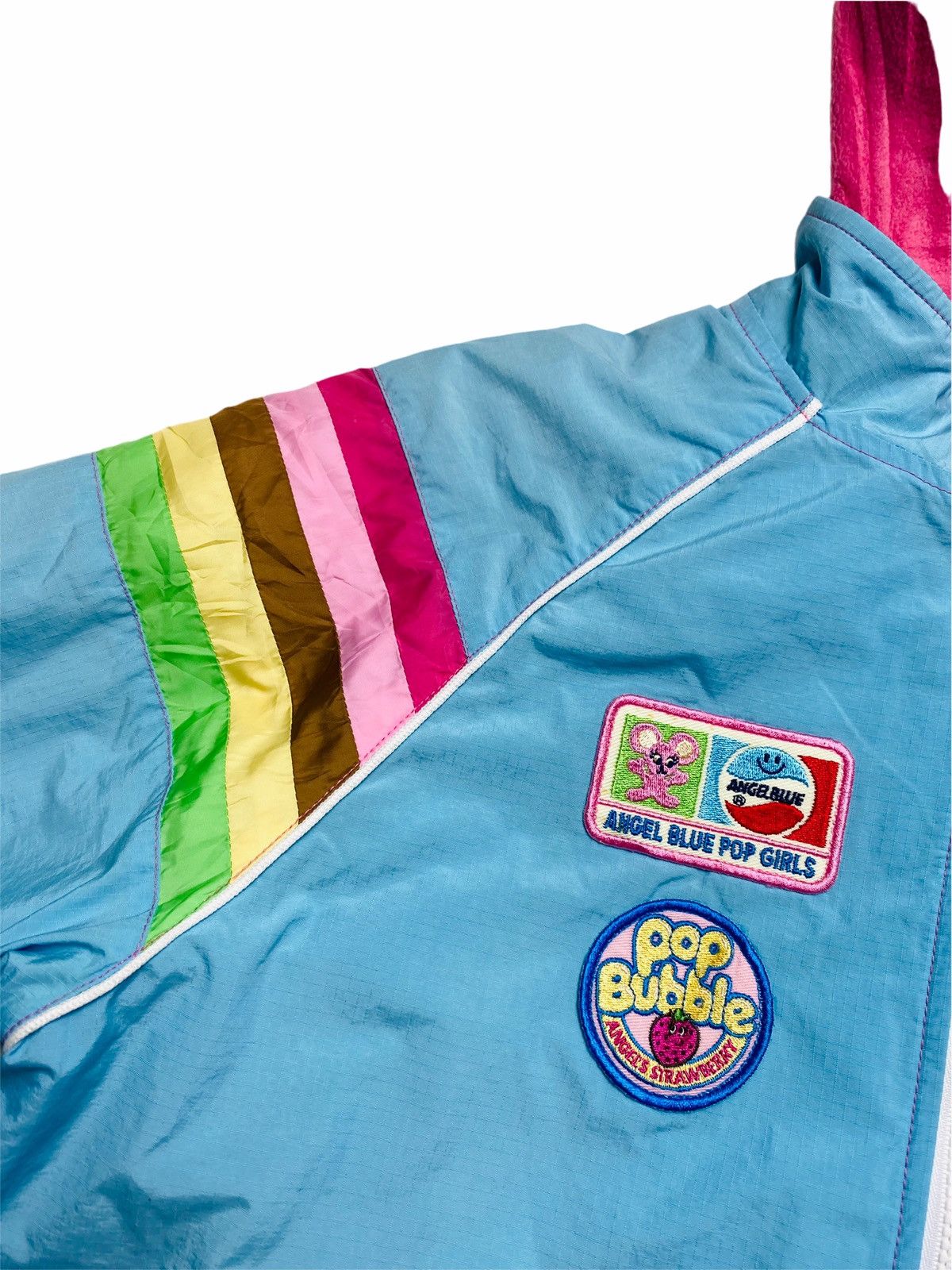 Angel Blue 1990s Angel Blue - Double Liner Hoodied Fun Jacket Size US M / EU 48-50 / 2 - 10 Thumbnail