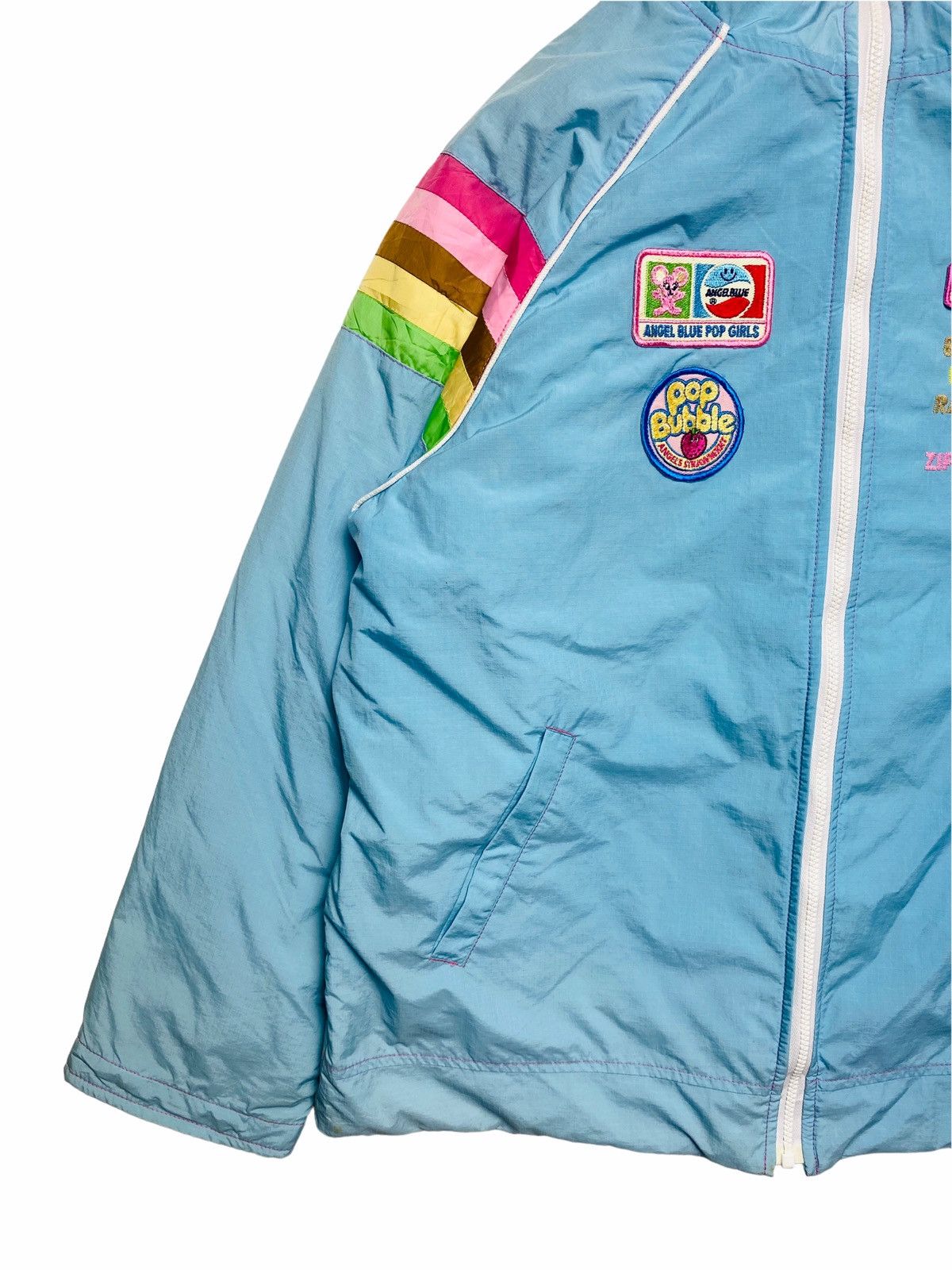 Angel Blue 1990s Angel Blue - Double Liner Hoodied Fun Jacket Size US M / EU 48-50 / 2 - 5 Thumbnail