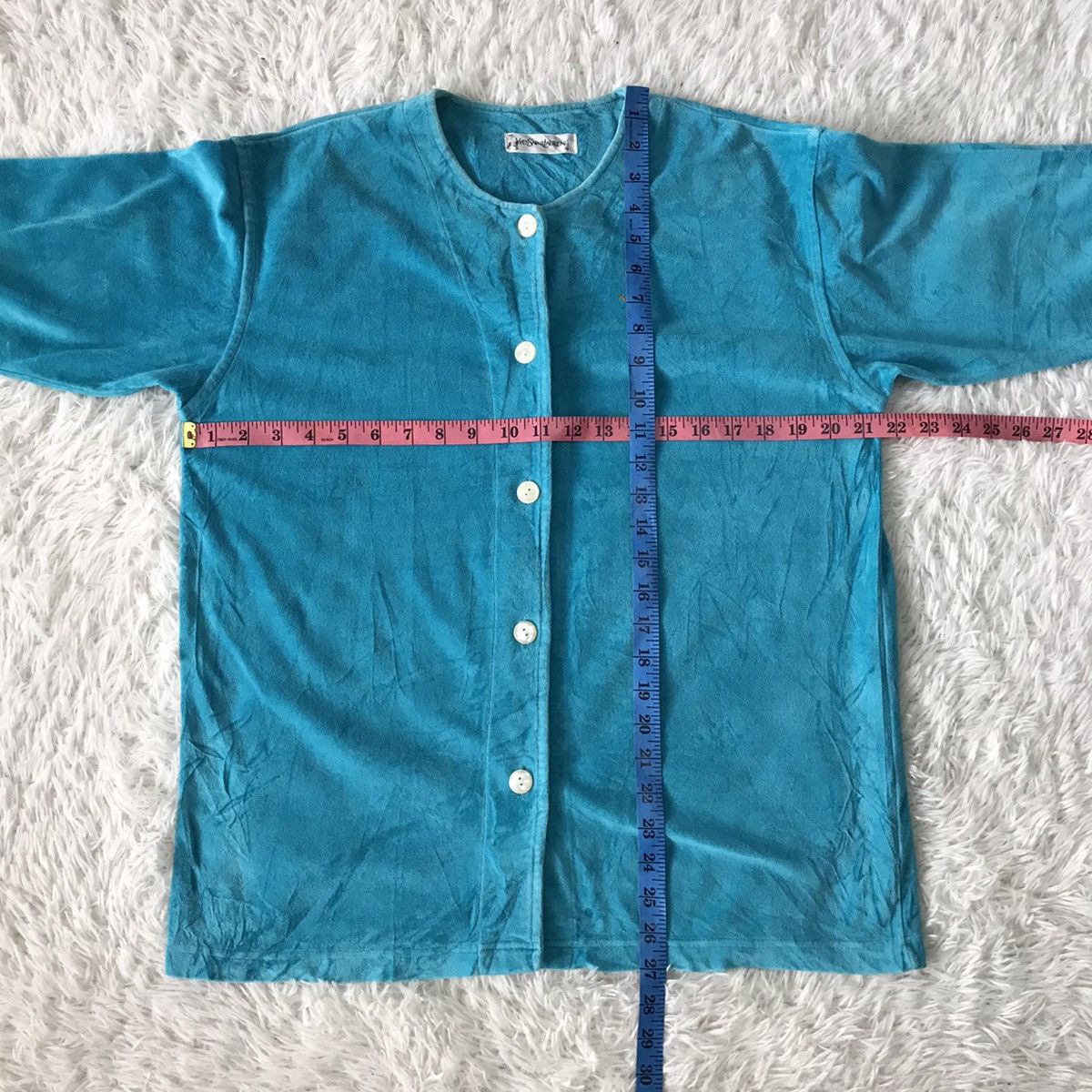 Yves Saint Laurent 💥Vintage Buttons Up YSL Yves Saint Laurent Size M / US 6-8 / IT 42-44 - 16 Thumbnail